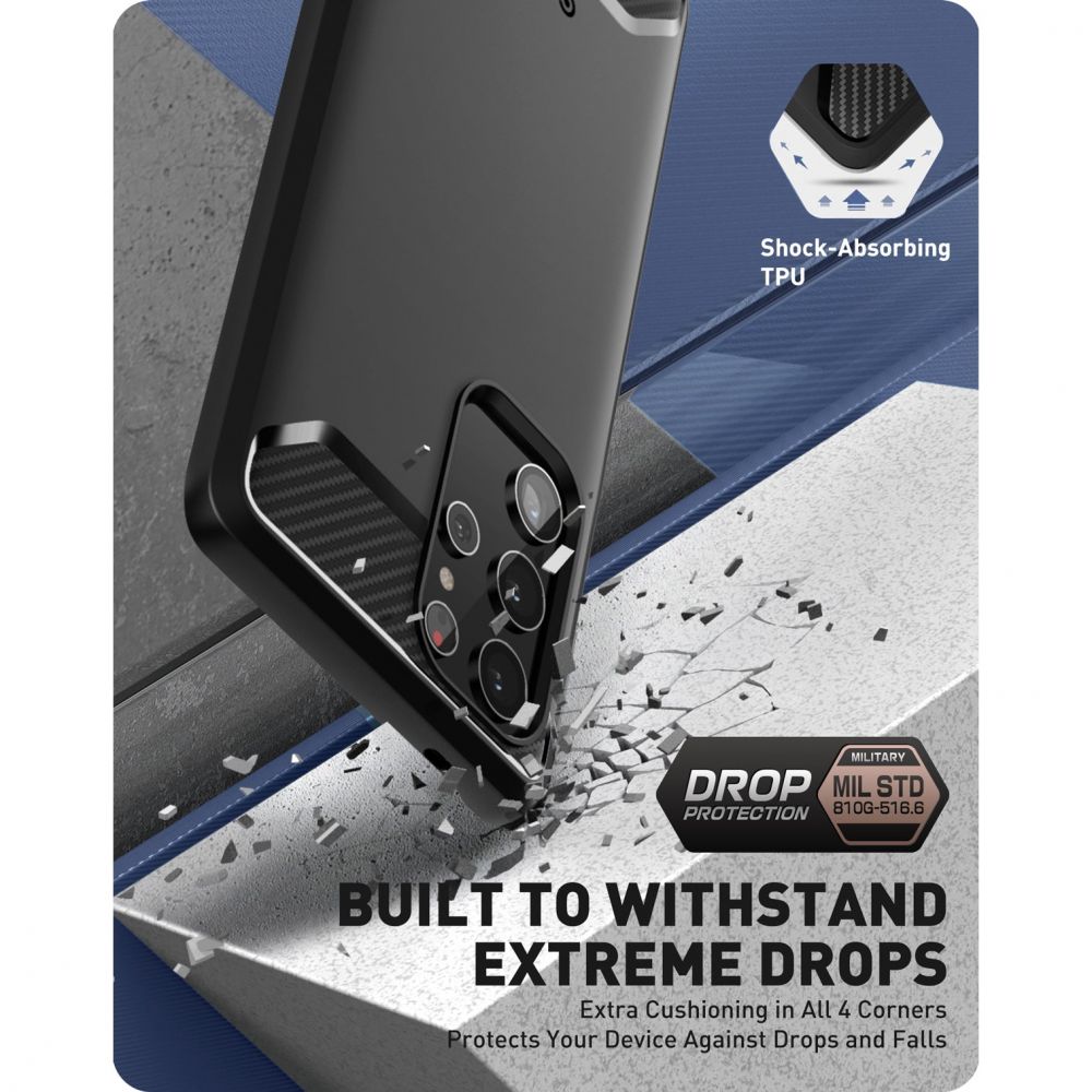 Samsung Galaxy S22 Ultra Clayco Xenon Case Black