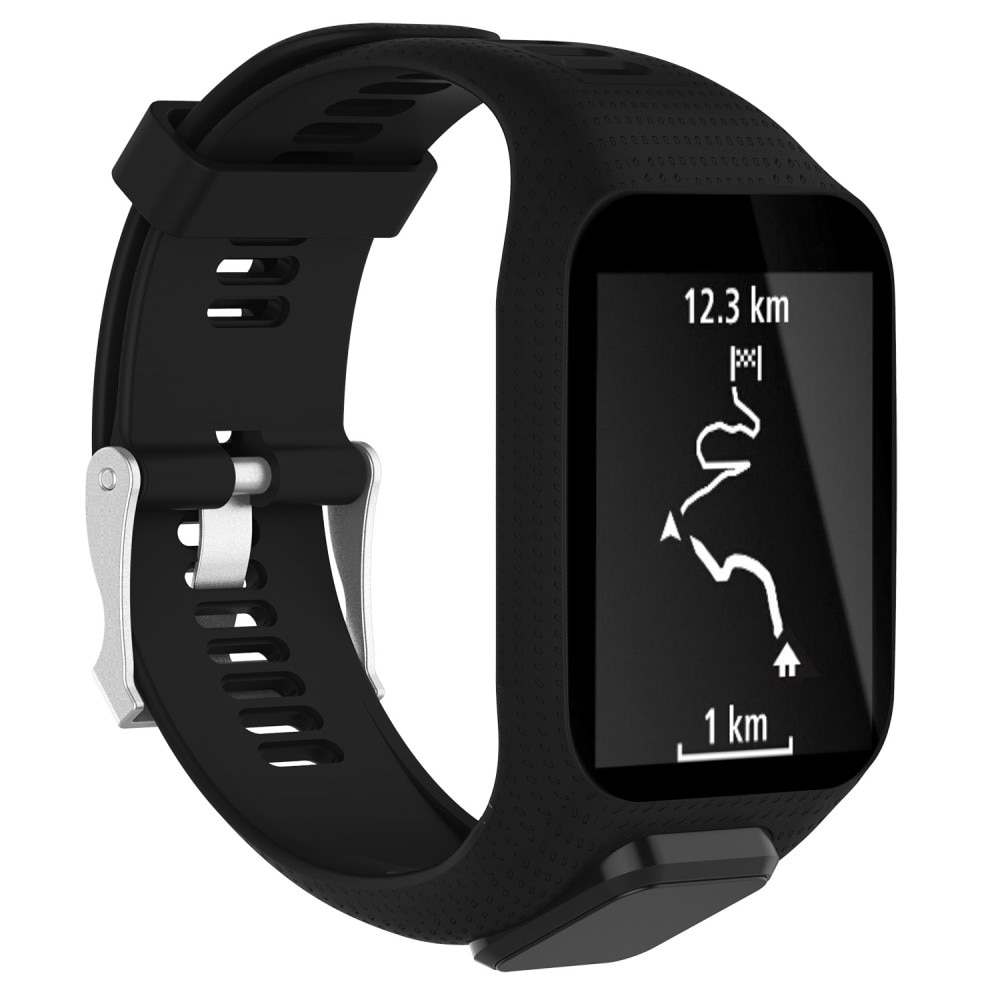 TomTom Runner 3 Silicone Band Black