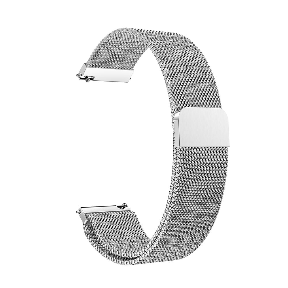 Fossil Gen 4/Gen 5 Smartwatch Milanese Loop Band Silver