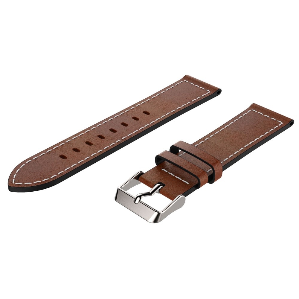 Withings ScanWatch Nova Leather Strap Cognac/Silver