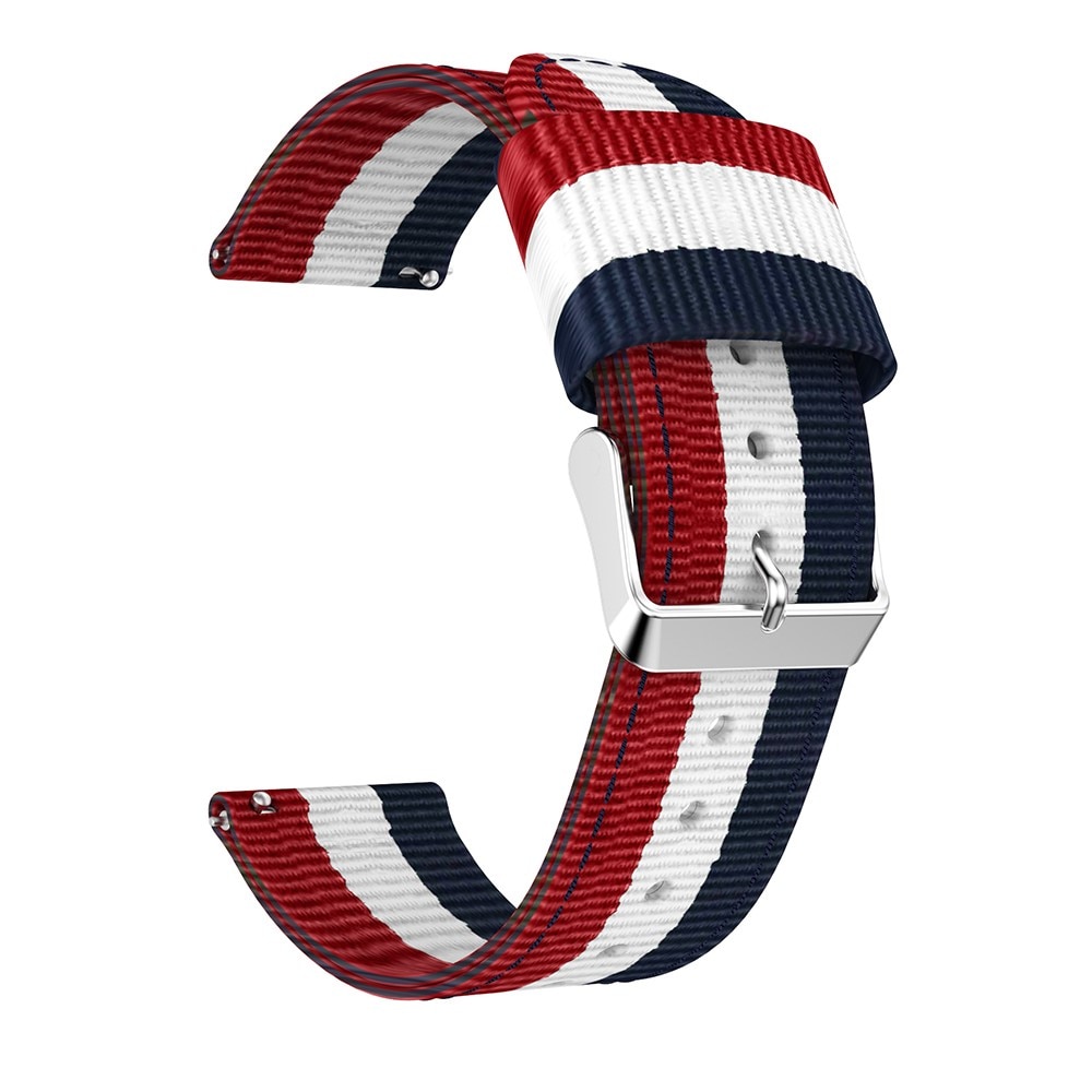 Mibro X1 Nylon Strap Blue/white/red