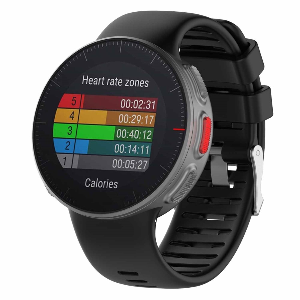 Polar Vantage V Silicone Band Black