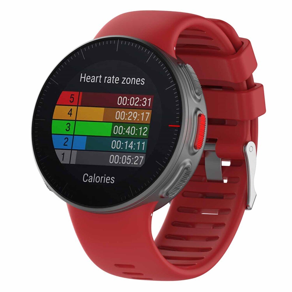 Polar Vantage V Silicone Band Red