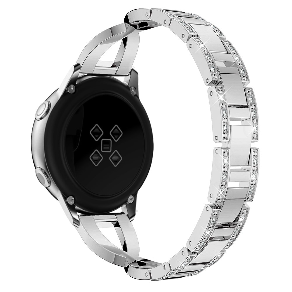 Garmin Vivoactive 4s Crystal Bracelet Silver