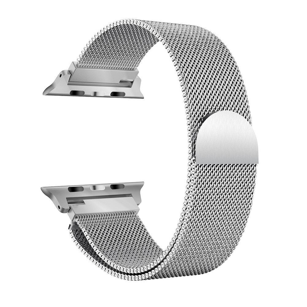 Apple Watch Ultra 49mm 3rd Gen Milanese Loop Band Silver