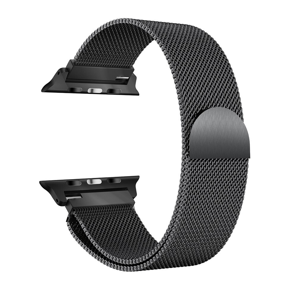 Apple Watch Ultra 49mm 3rd Gen Milanese Loop Band Black