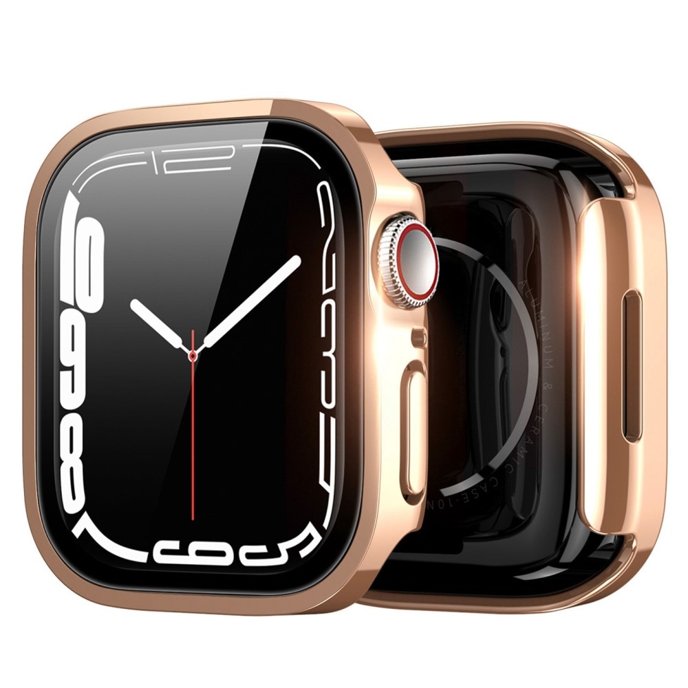 Apple Watch 45mm Series 8 Solid Shockproof Case Rose Gold