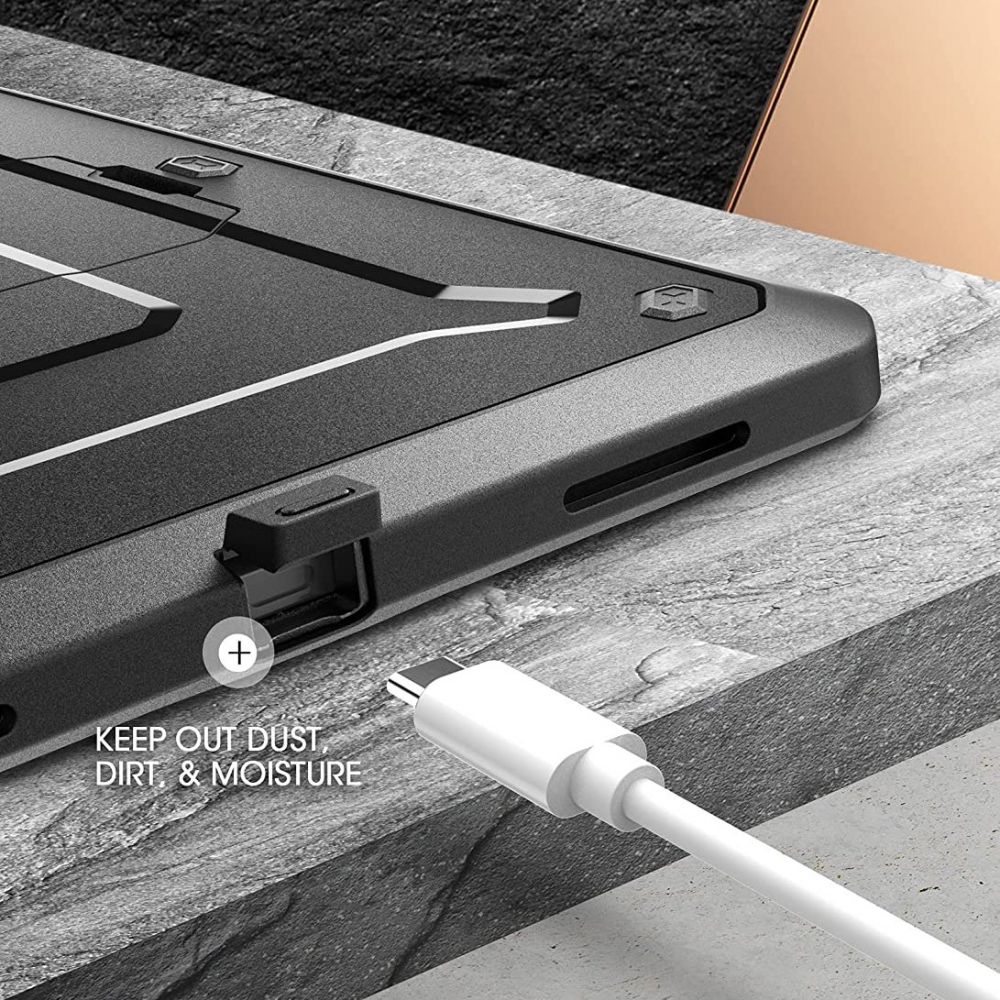 iPad Pro 12.9 6th Gen (2022) Unicorn Beetle Pro Case Black