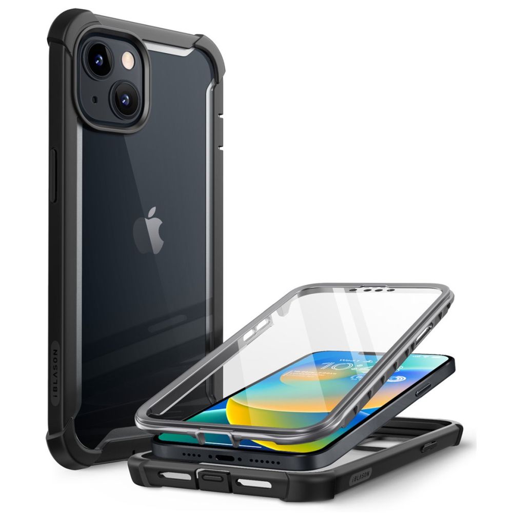 iPhone 14 Ares Clear Case Black