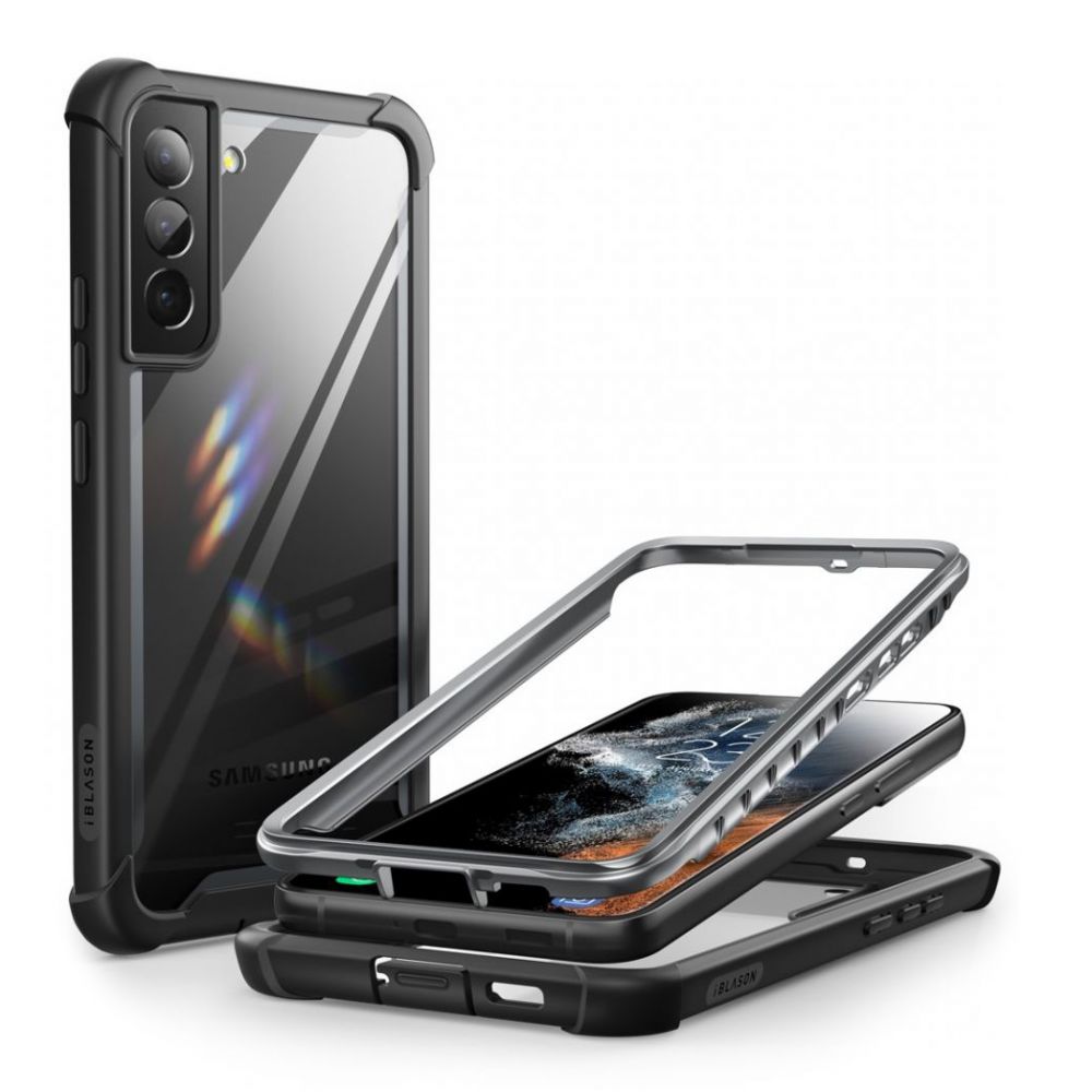 Samsung Galaxy S22 Plus Ares Clear Case Black