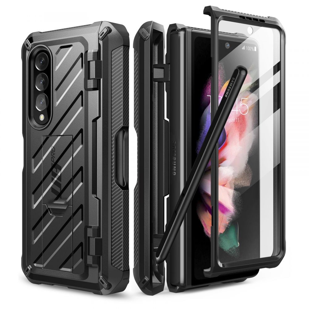 Samsung Galaxy Z Fold 3 Unicorn Beetle Pro Case Black