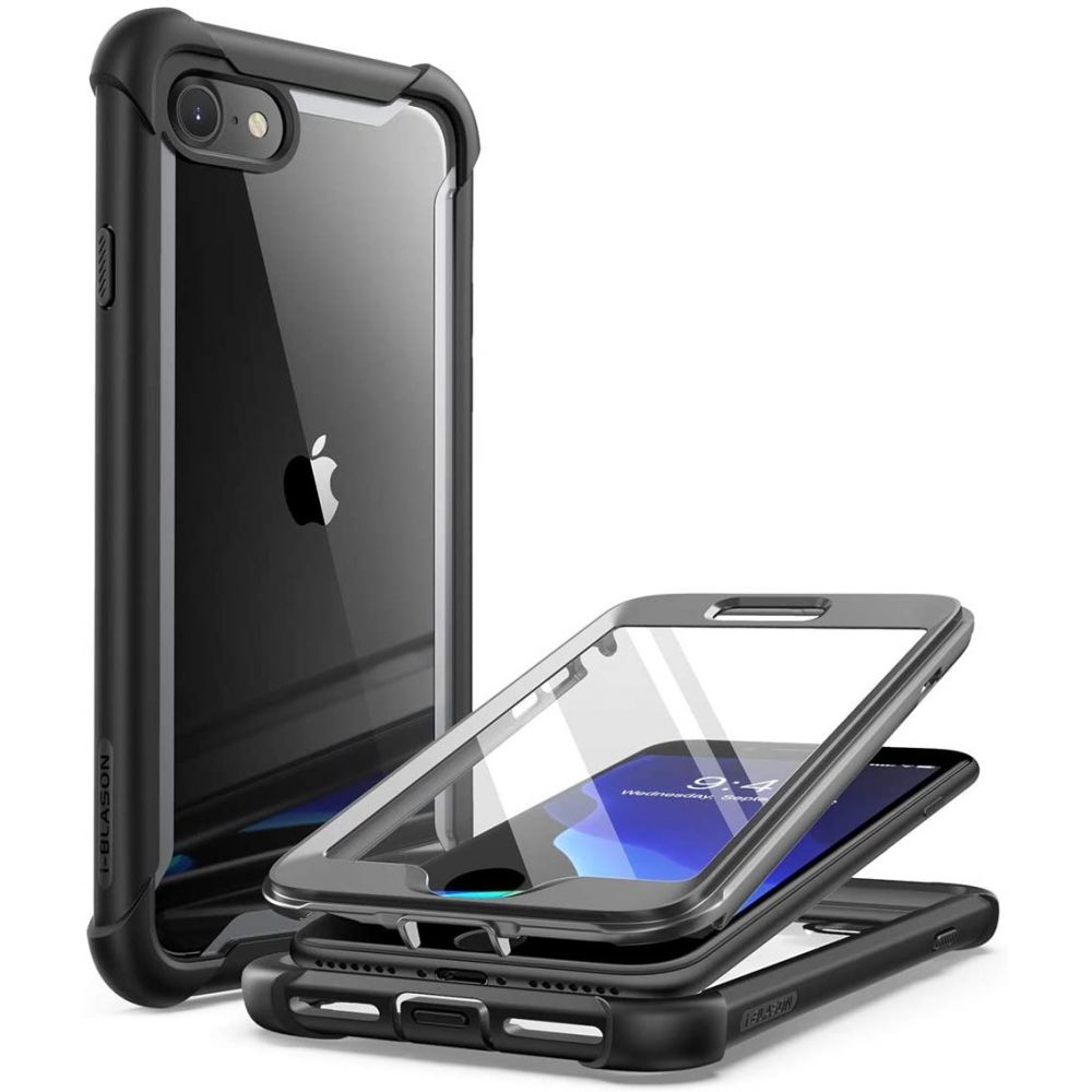 iPhone 7/8/SE Ares Clear Case Black