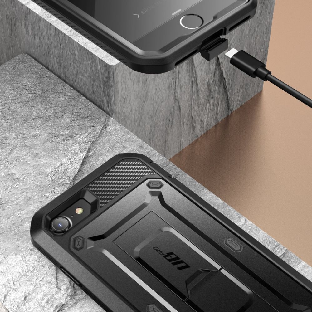 iPhone SE (2020) Unicorn Beetle Pro Case Black