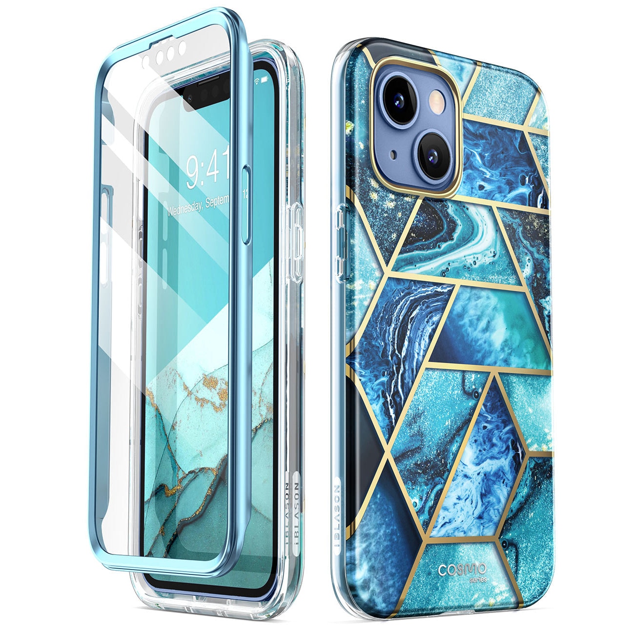 iPhone 13 Cosmo Case Ocean Blue
