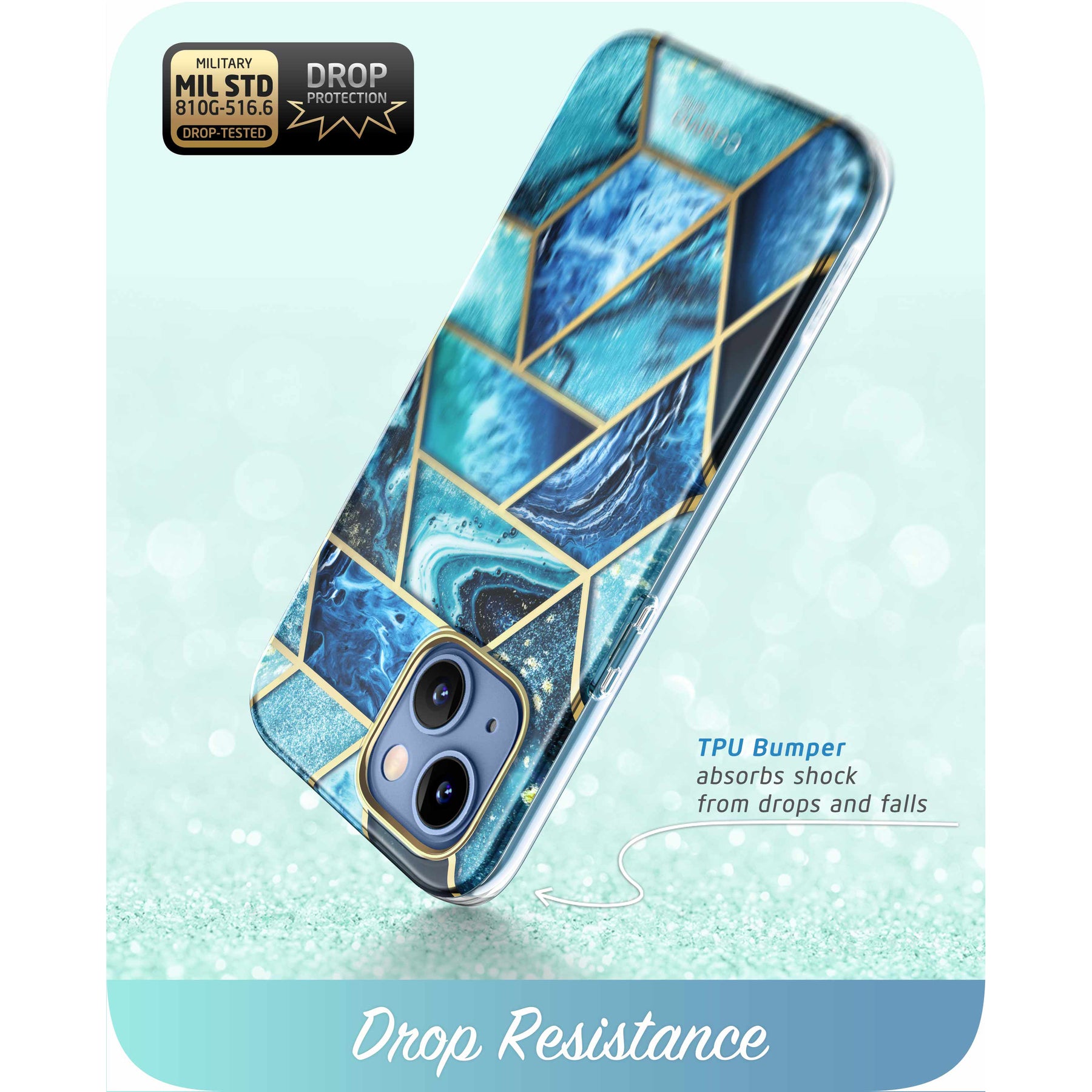 iPhone 13 Cosmo Case Ocean Blue