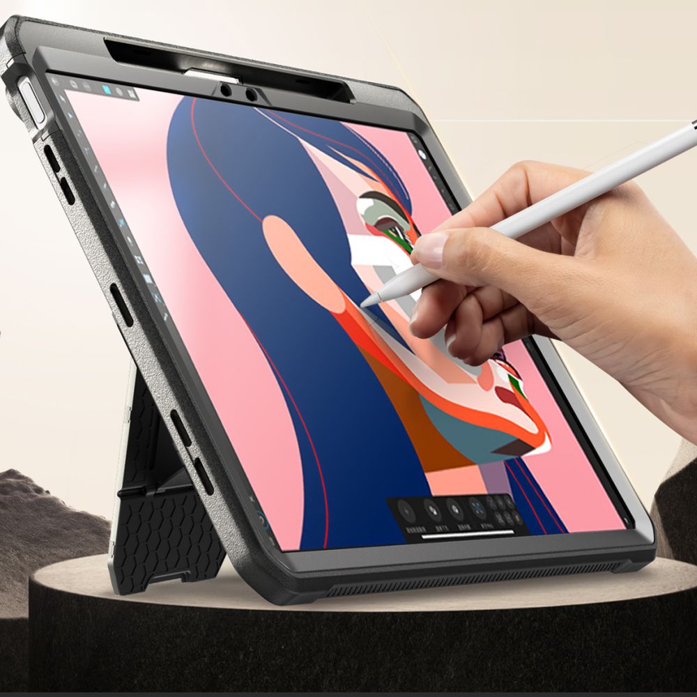 iPad Air 13 (2024) Unicorn Beetle Pro Case Black
