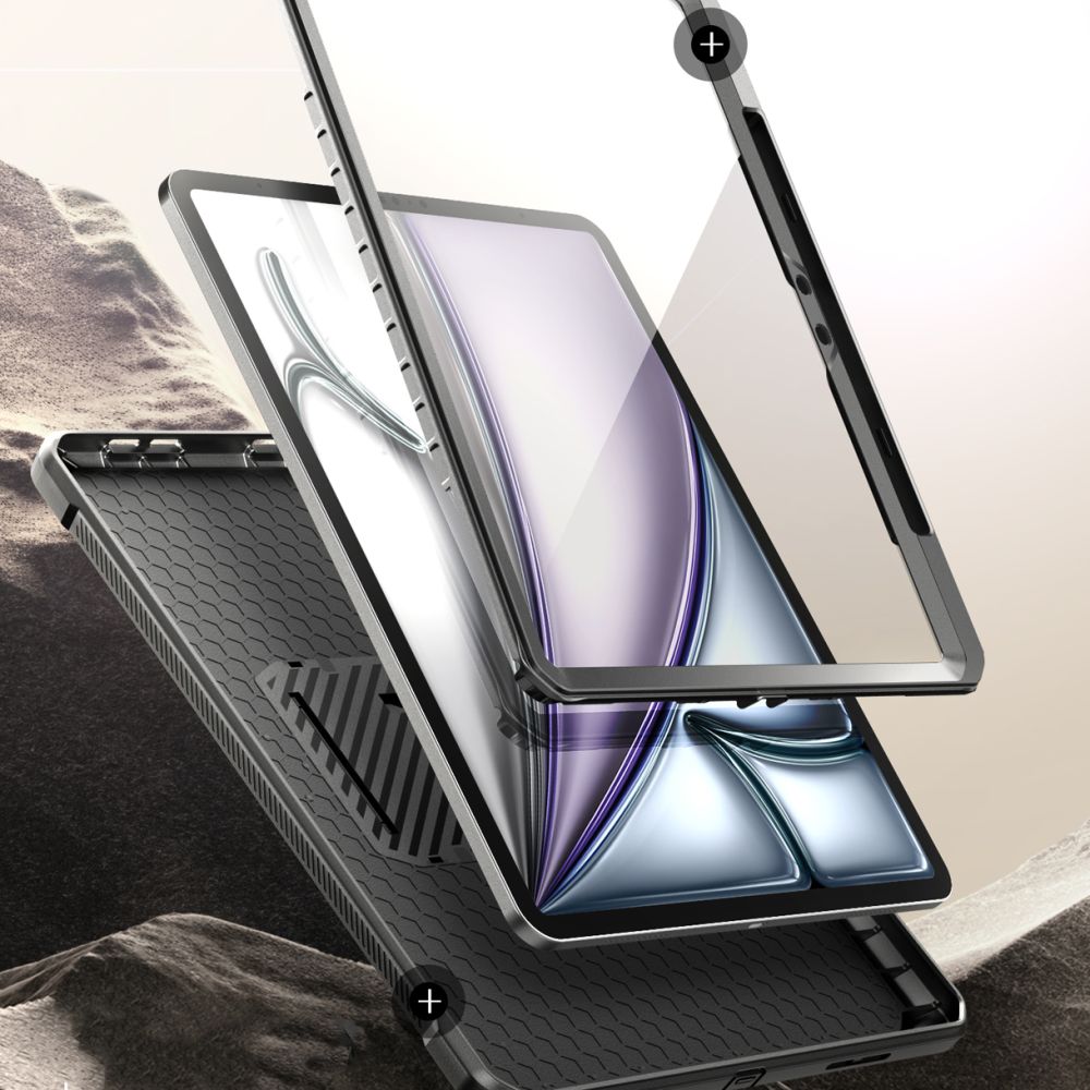 iPad Air 13 (2024) Unicorn Beetle Pro Case Black