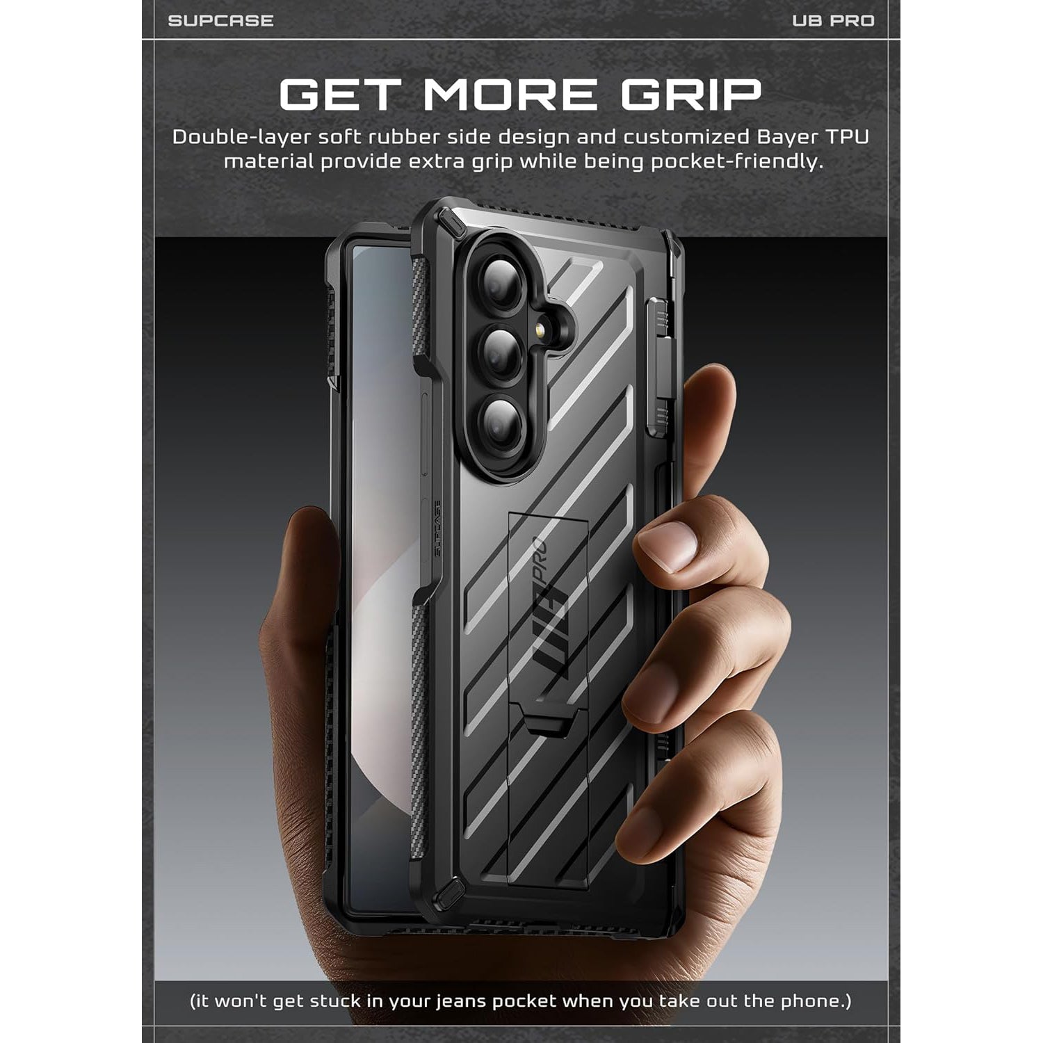 Unicorn Beetle Pro Case Samsung Galaxy Z Fold 7 Black