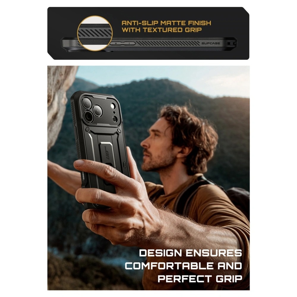 Unicorn Beetle Pro Case iPhone 17 Pro Max Black