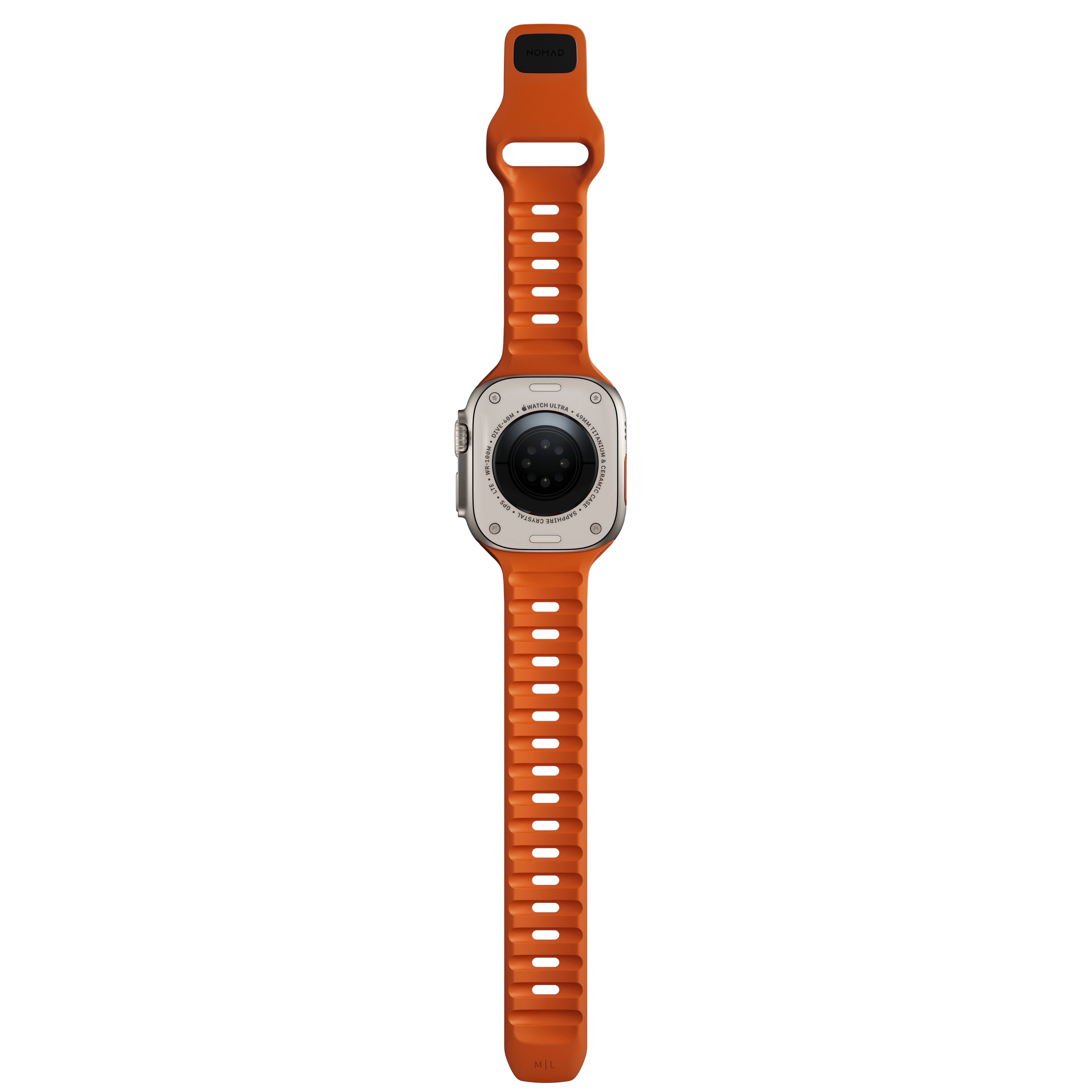 Apple Watch 45mm Series 7 Sport Band Ultra Orange