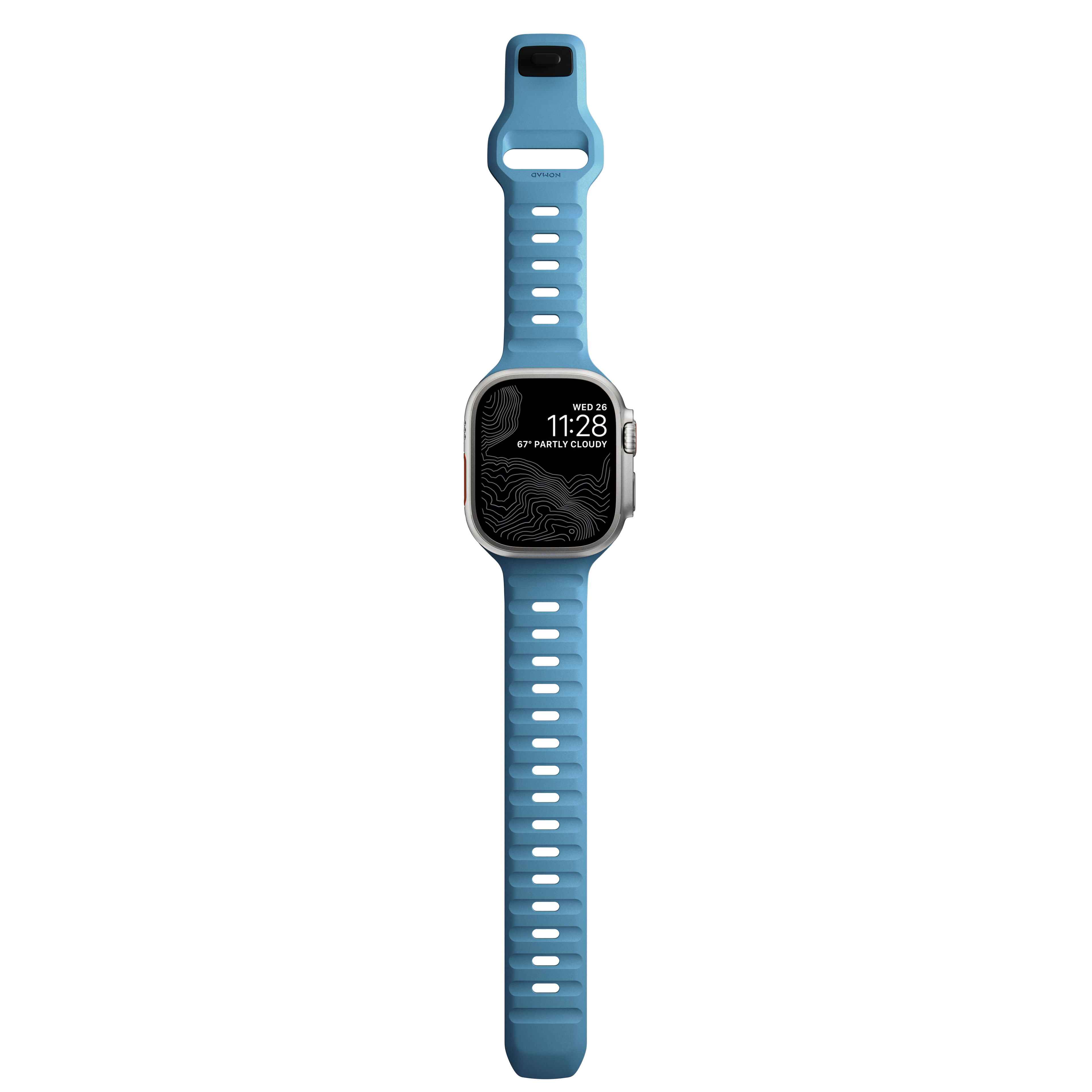 Apple Watch 45mm Series 7 Sport Band Electric Blue