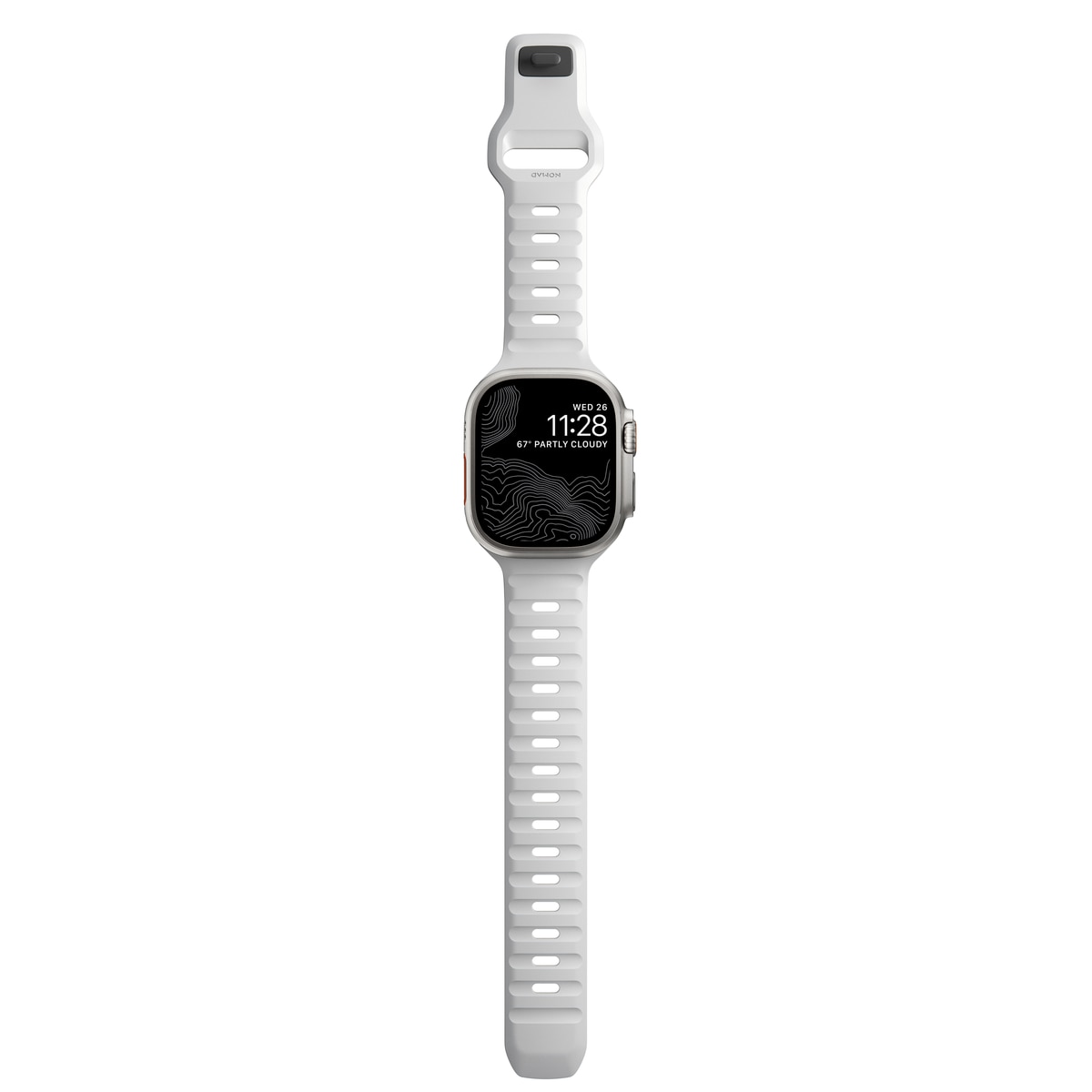 Apple Watch 45mm Series 9 Sport Band White
