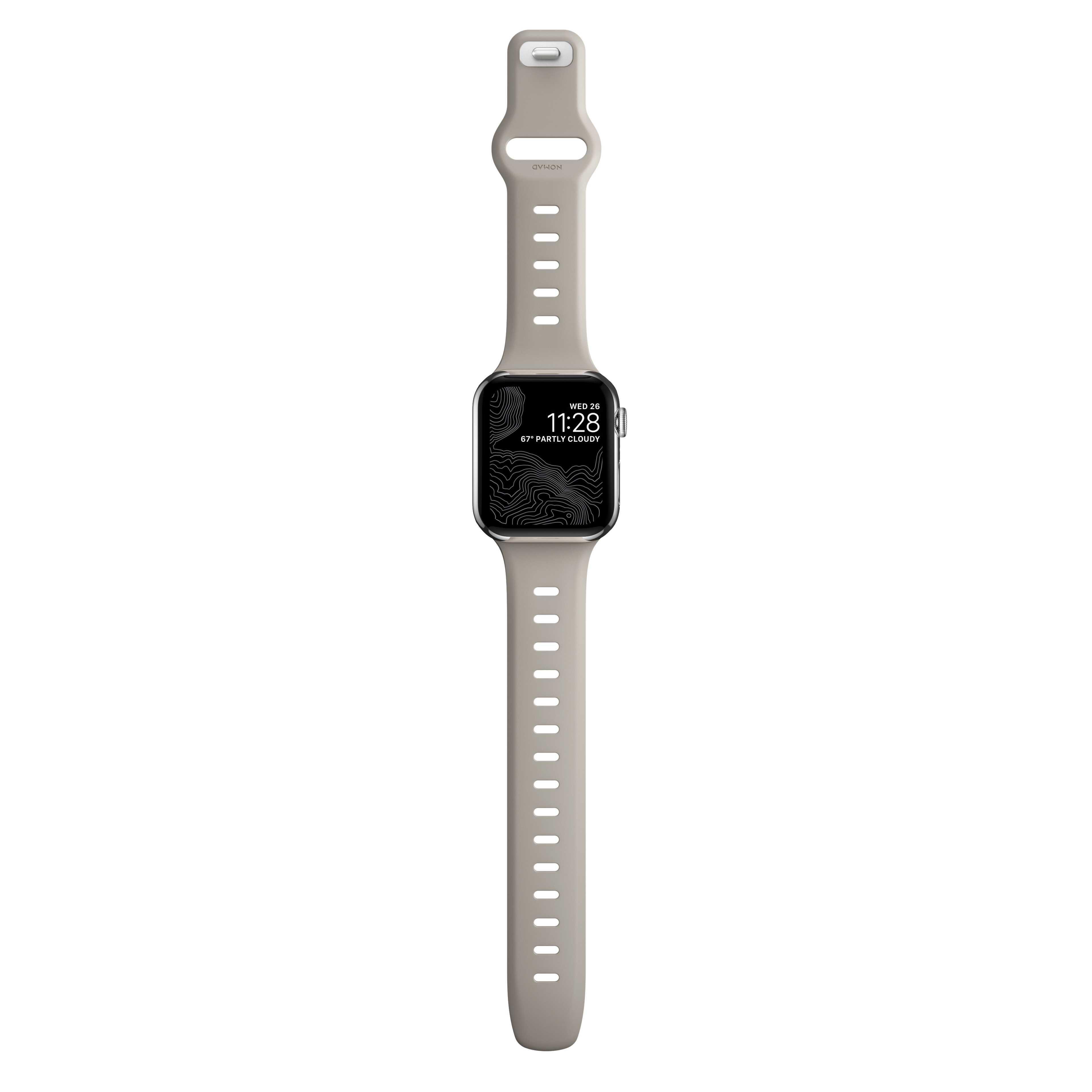 Apple Watch 45mm Series 7 Sport Band Slim Bone
