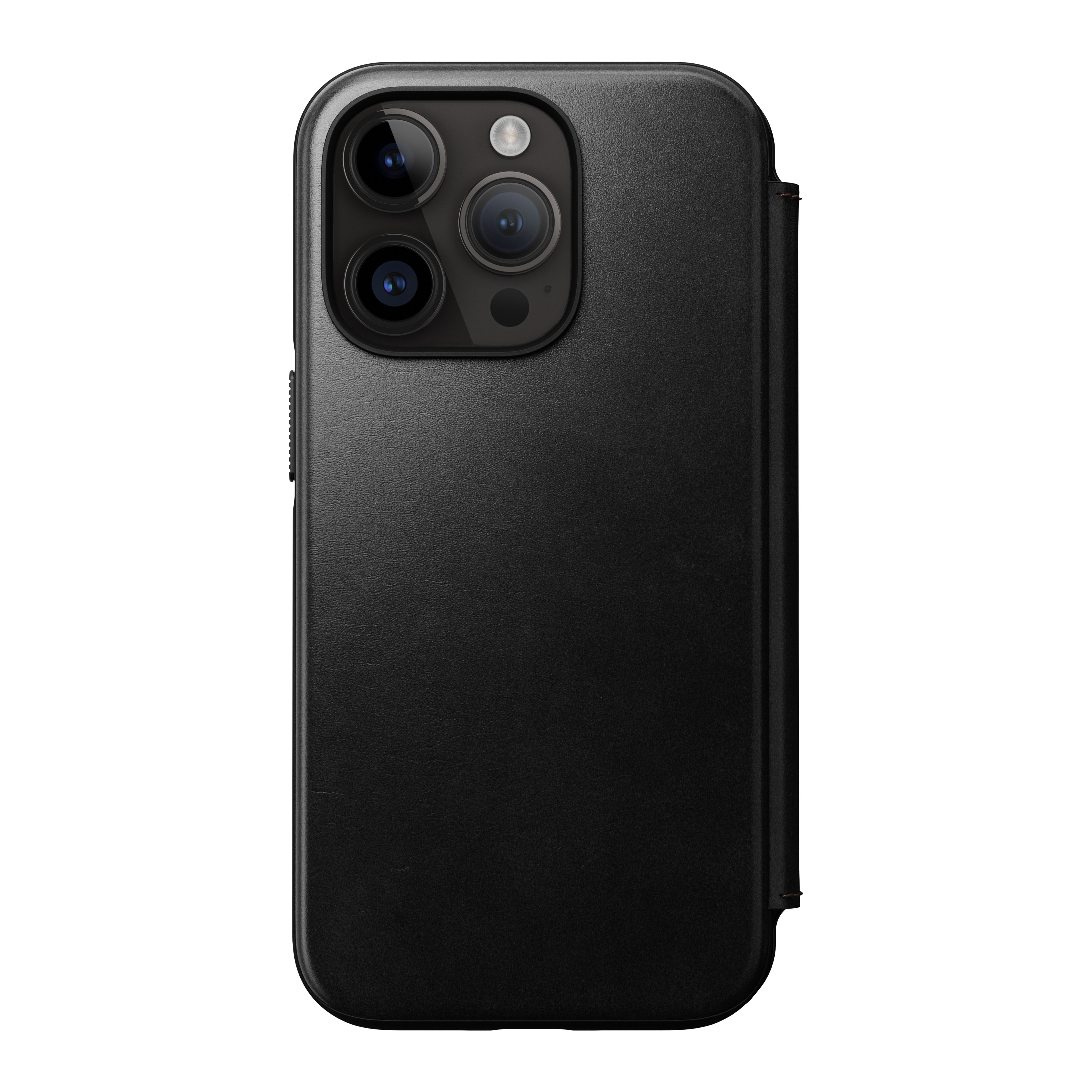iPhone 14 Pro Modern Horween Leather Folio Black