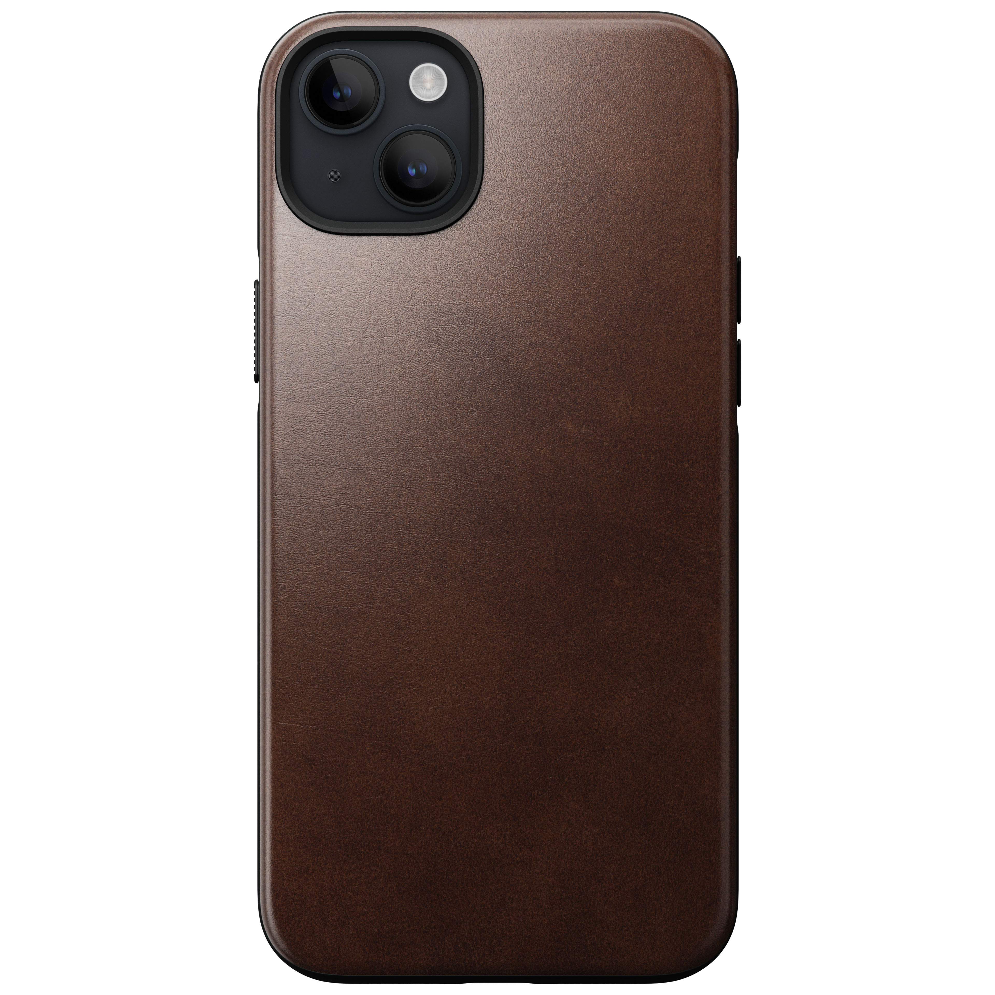 iPhone 14 Plus Modern Leather Case MagSafe Brown