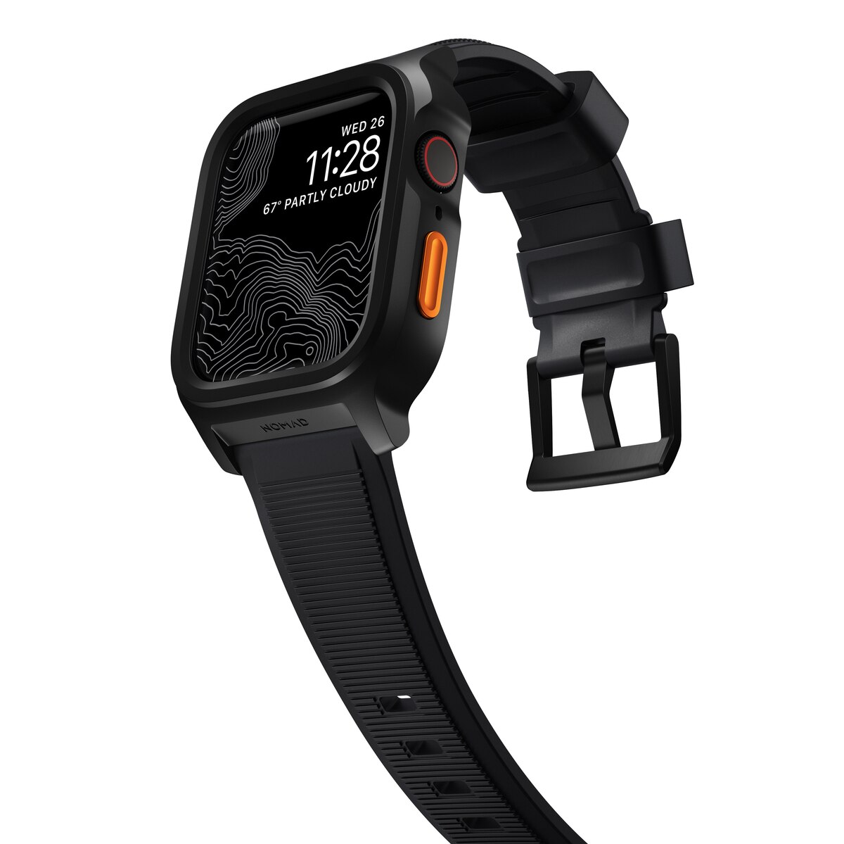 Apple Watch 45mm Series 9 Rugged Case Black