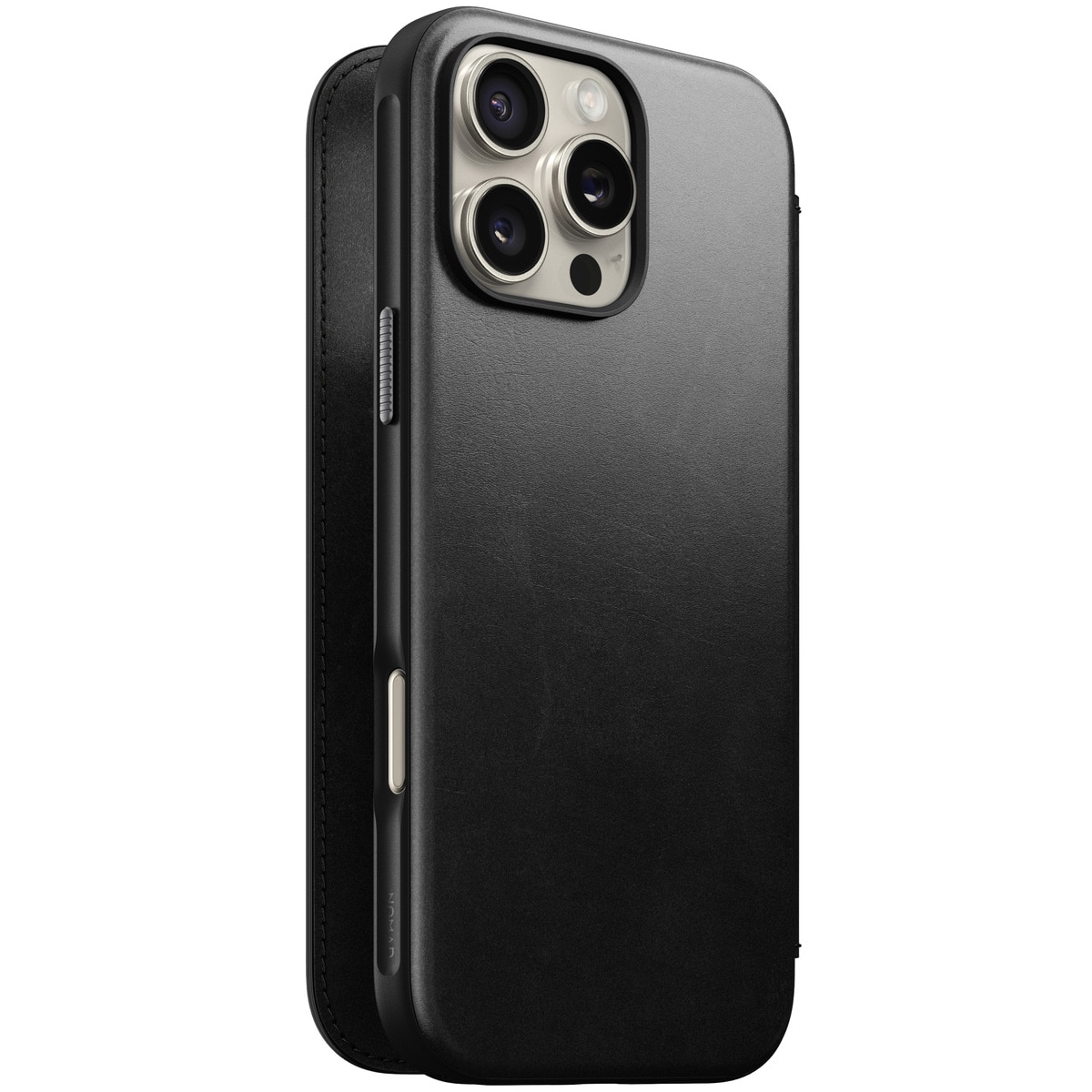 iPhone 16 Pro Modern Horween Leather Folio MagSafe Black