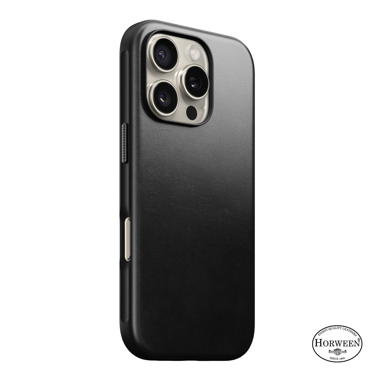 iPhone 16 Pro Max Modern Case Horween Leather MagSafe Black