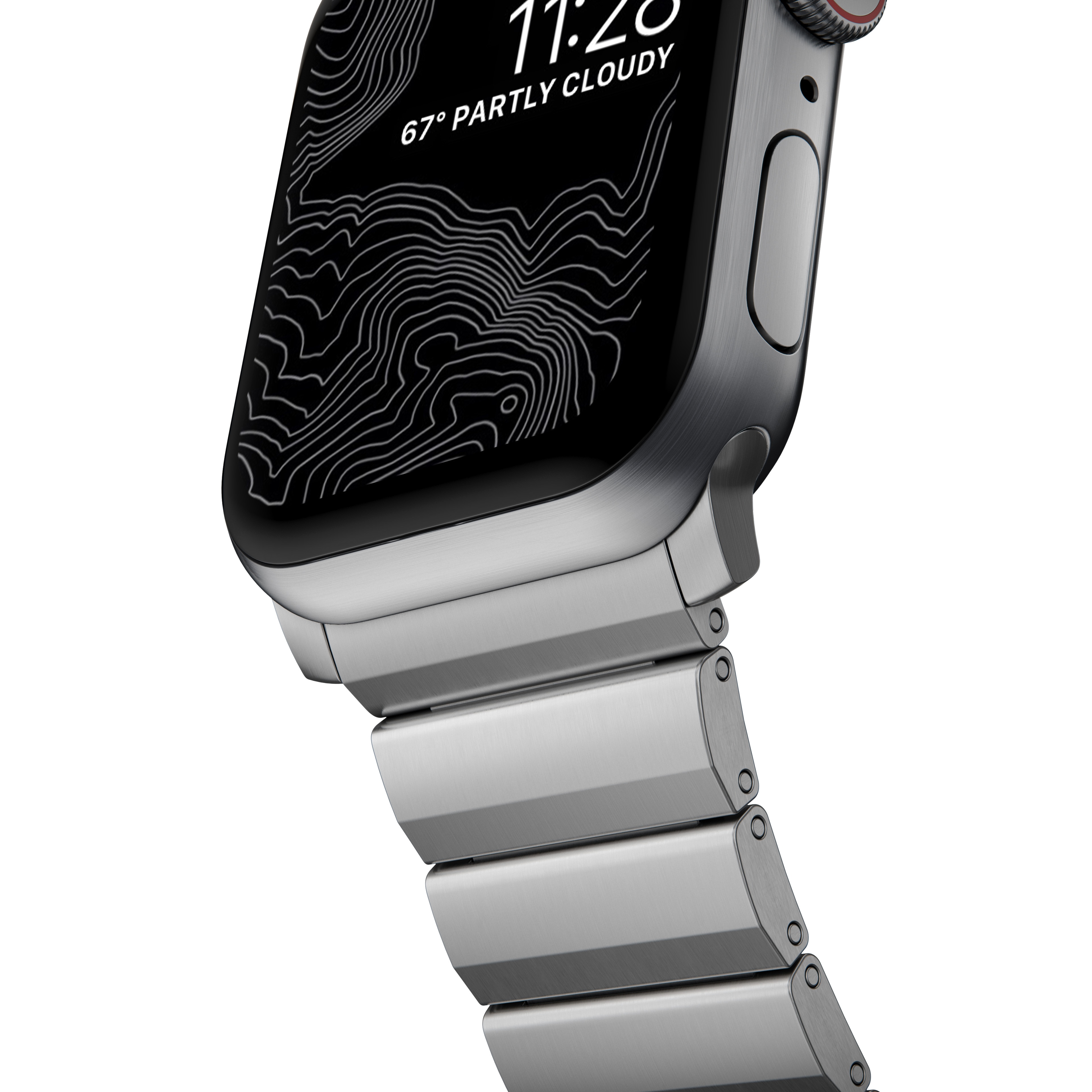 Titanium Band Apple Watch Ultra 49mm Silver