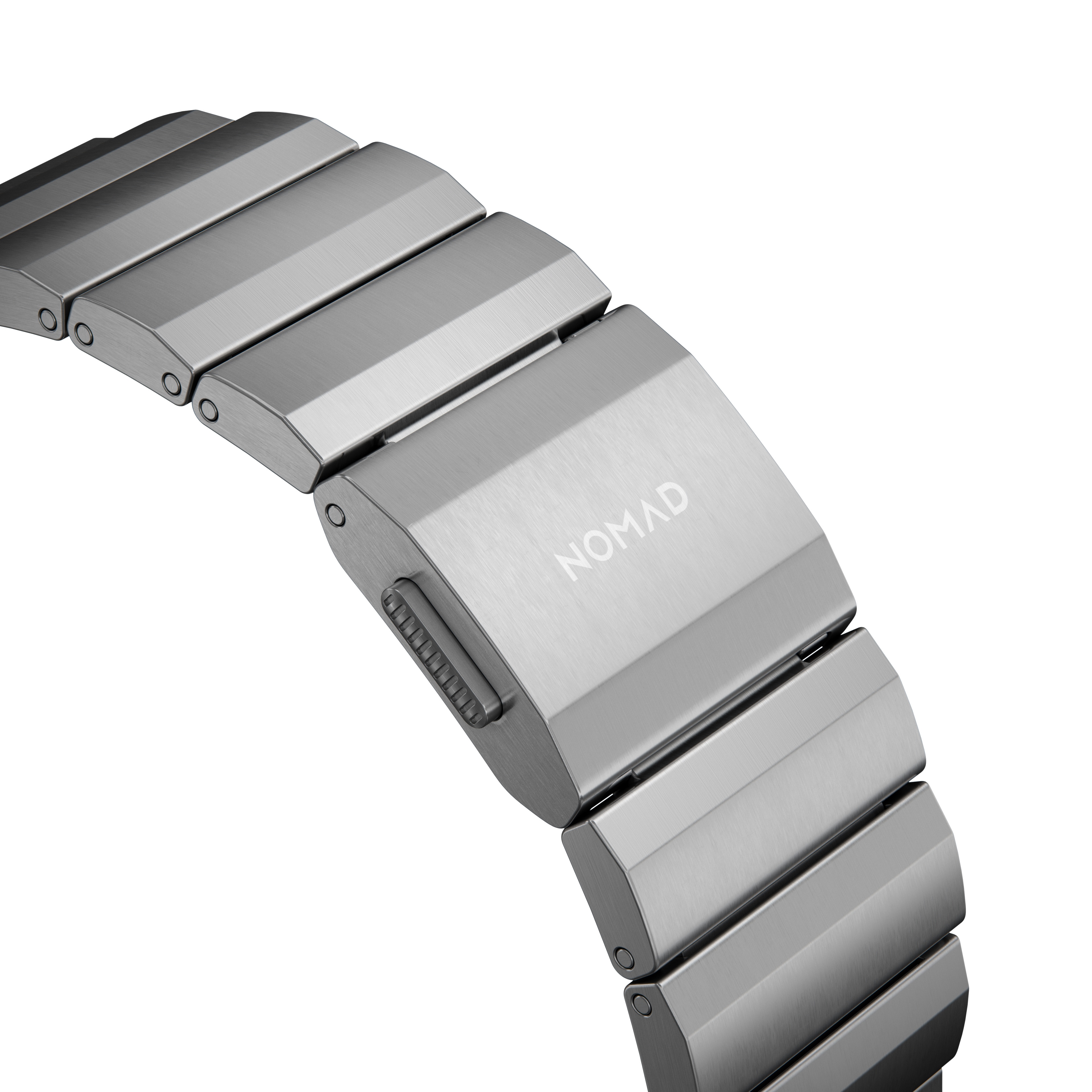 Nomad Titanium Band Apple Watch 42/44/45/49 mm Silver