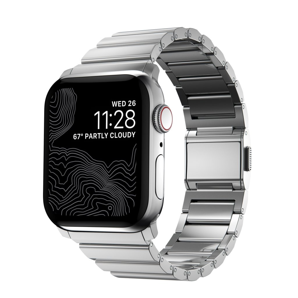 Steel Band Apple Watch SE 40mm Silver