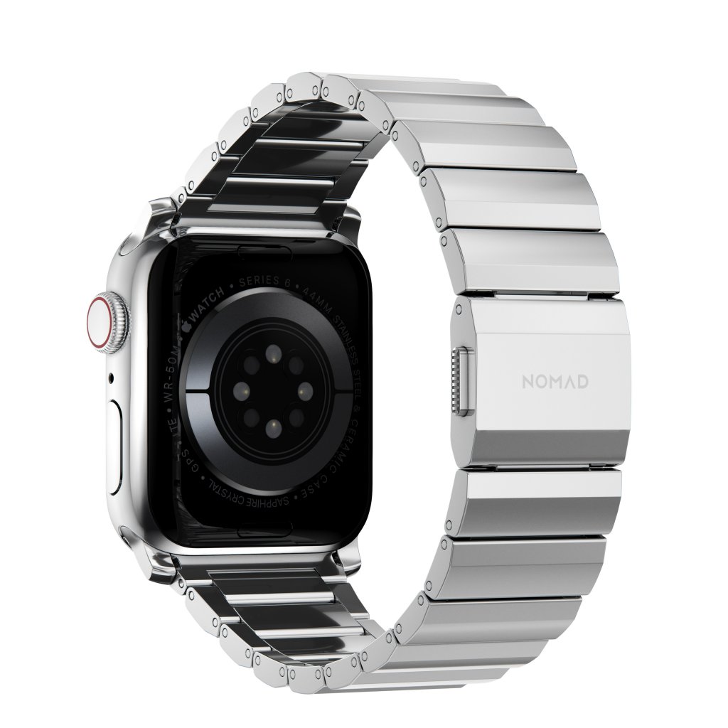 Nomad Steel Band Apple Silver Watch 40mm