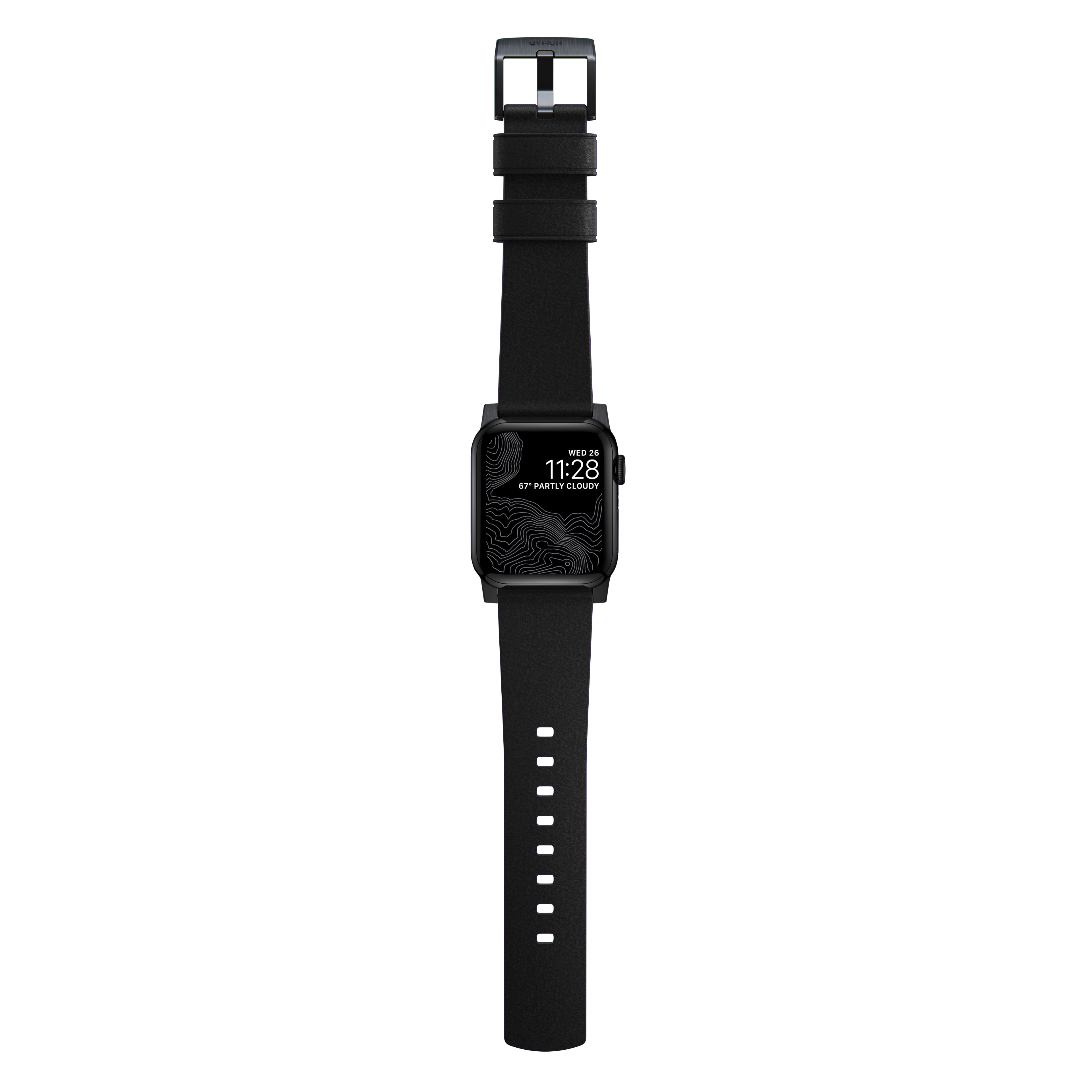 Apple Watch SE 44mm Active Band Pro Black (Black Hardware)