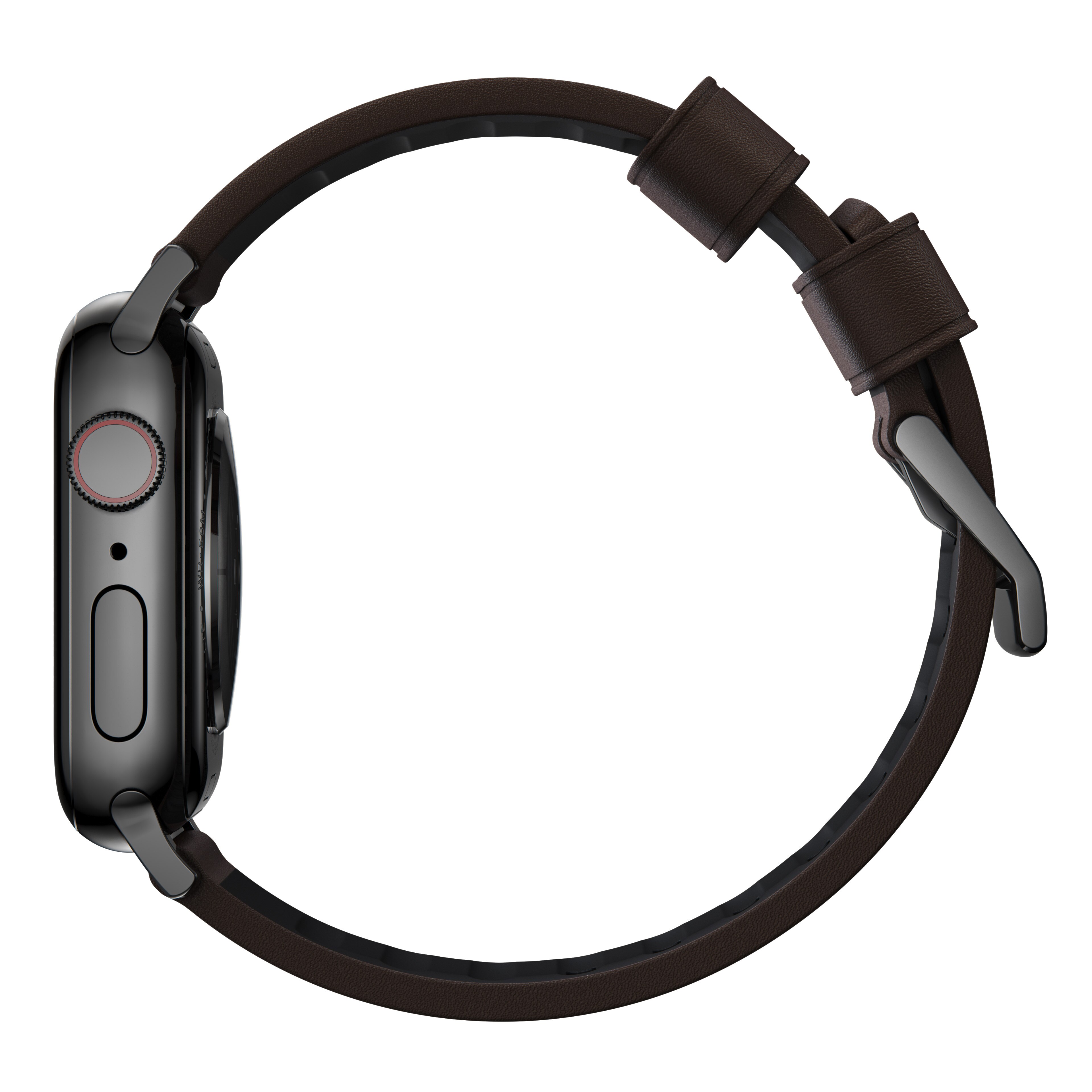 Apple Watch SE 44mm Active Band Pro Classic Brown (Black Hardware)