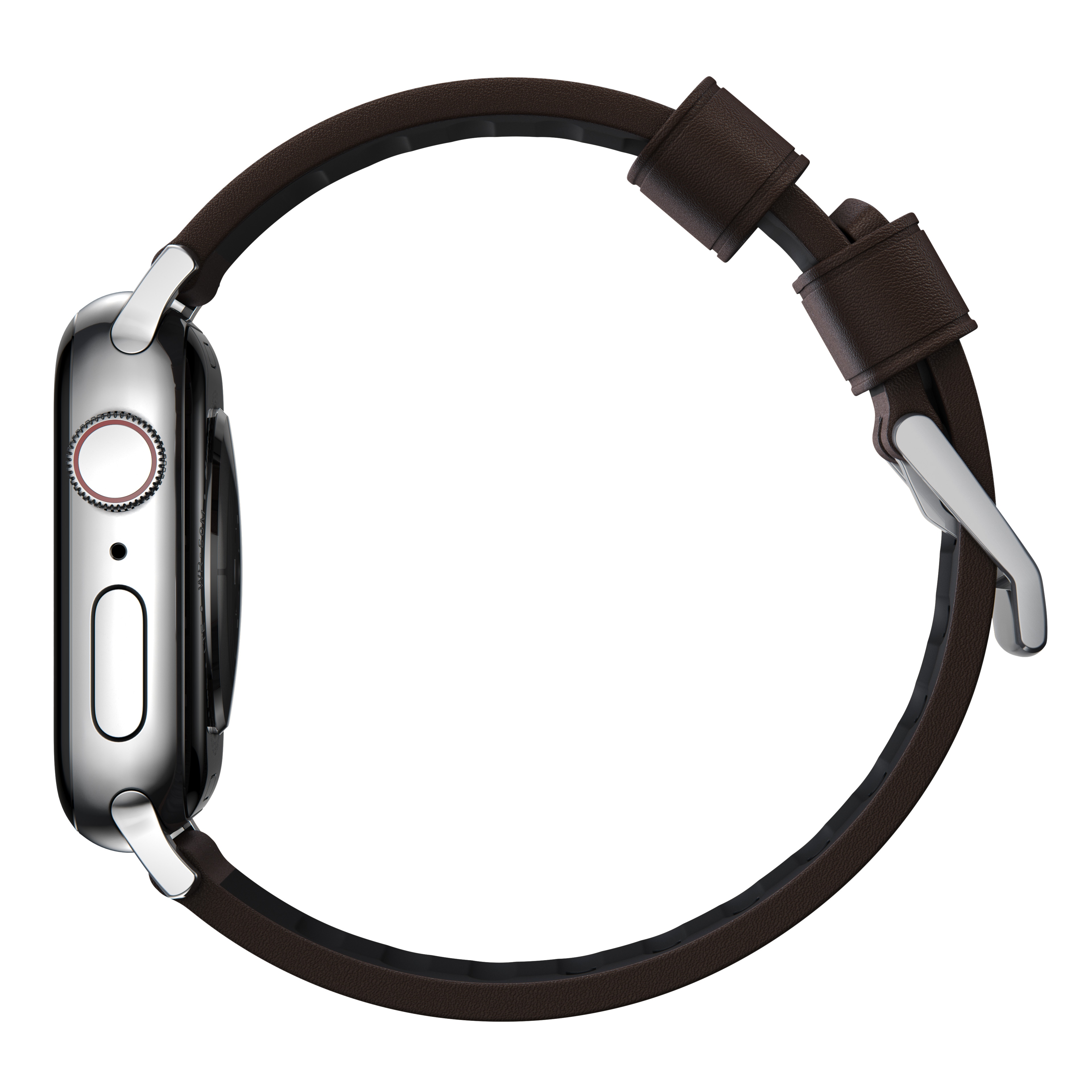 Apple Watch 44mm Active Band Pro Classic Brown (Silver Hardware)