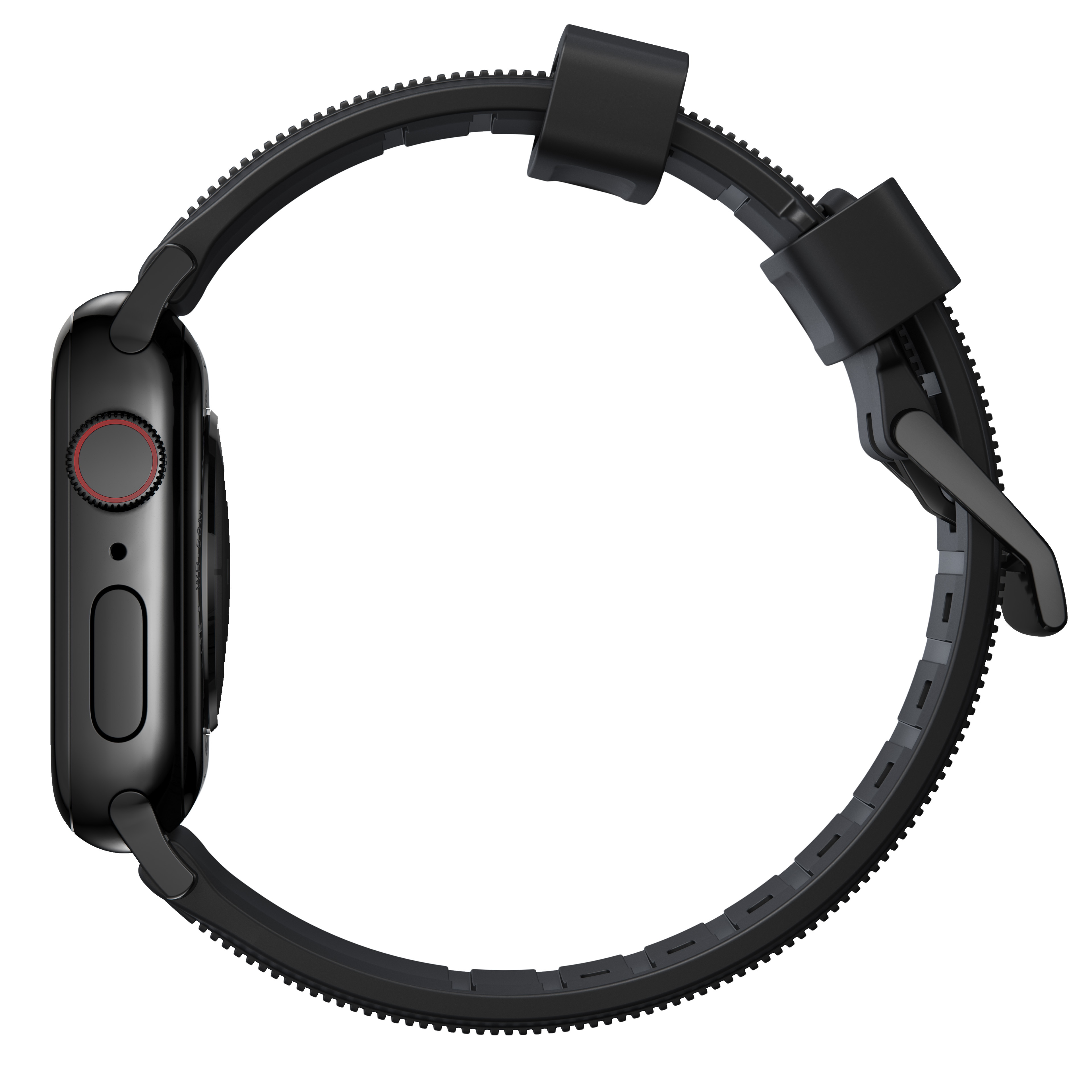 Apple Watch 45mm Series 8 Rugged Band Black (Black Hardware)