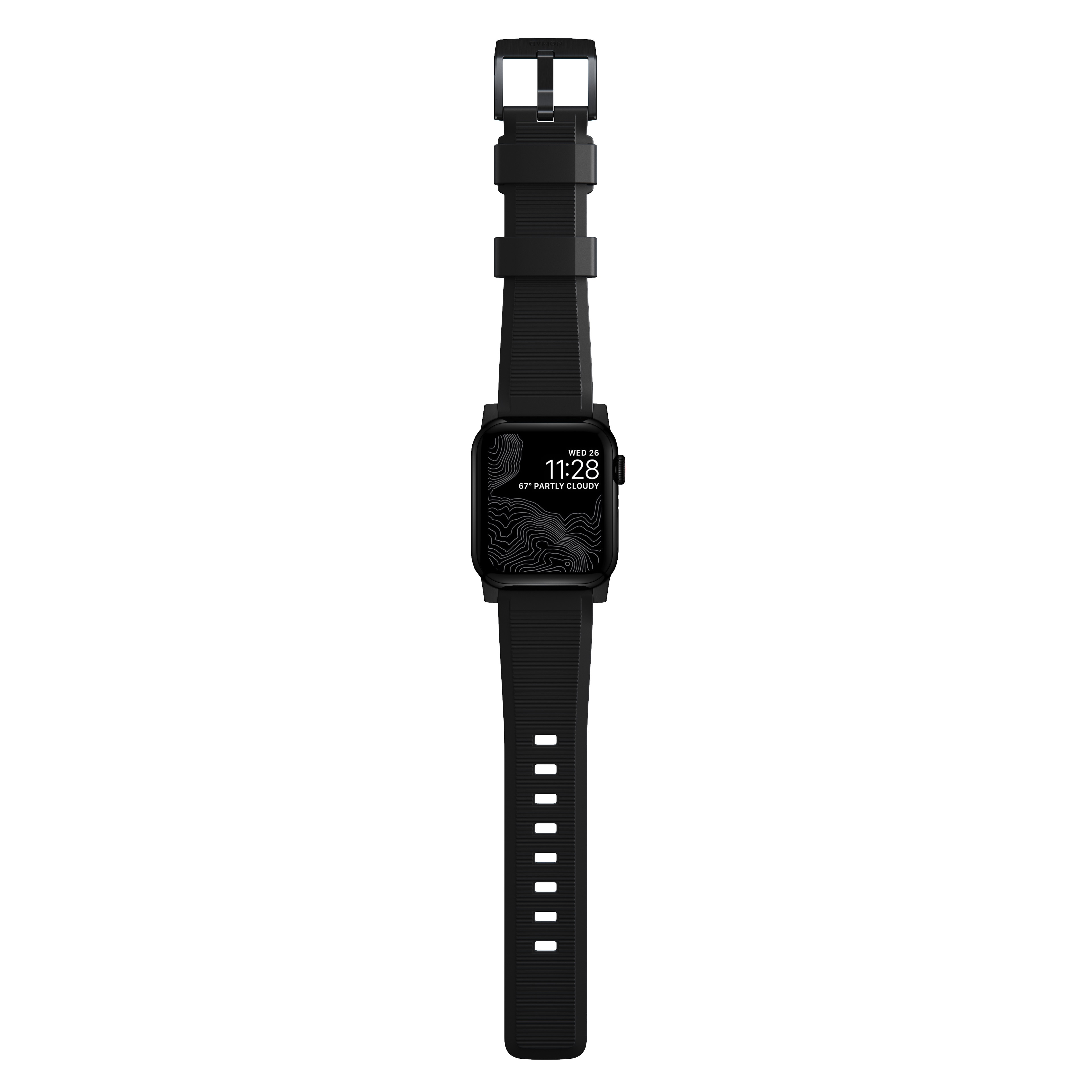 Apple Watch Ultra 2 49mm Rugged Band Black (Black Hardware)