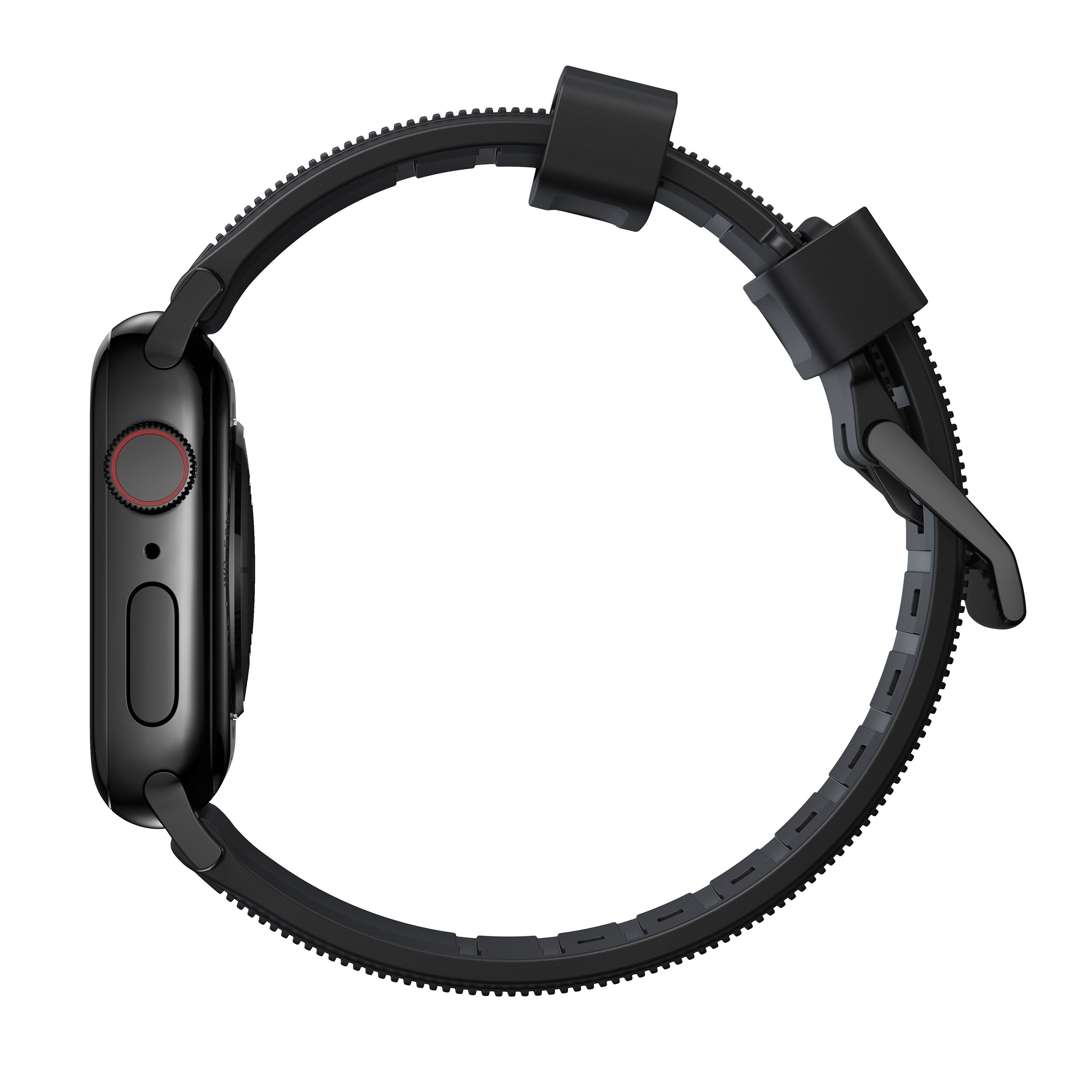 Apple Watch 41mm Series 8 Rugged Band Black (Black Hardware)