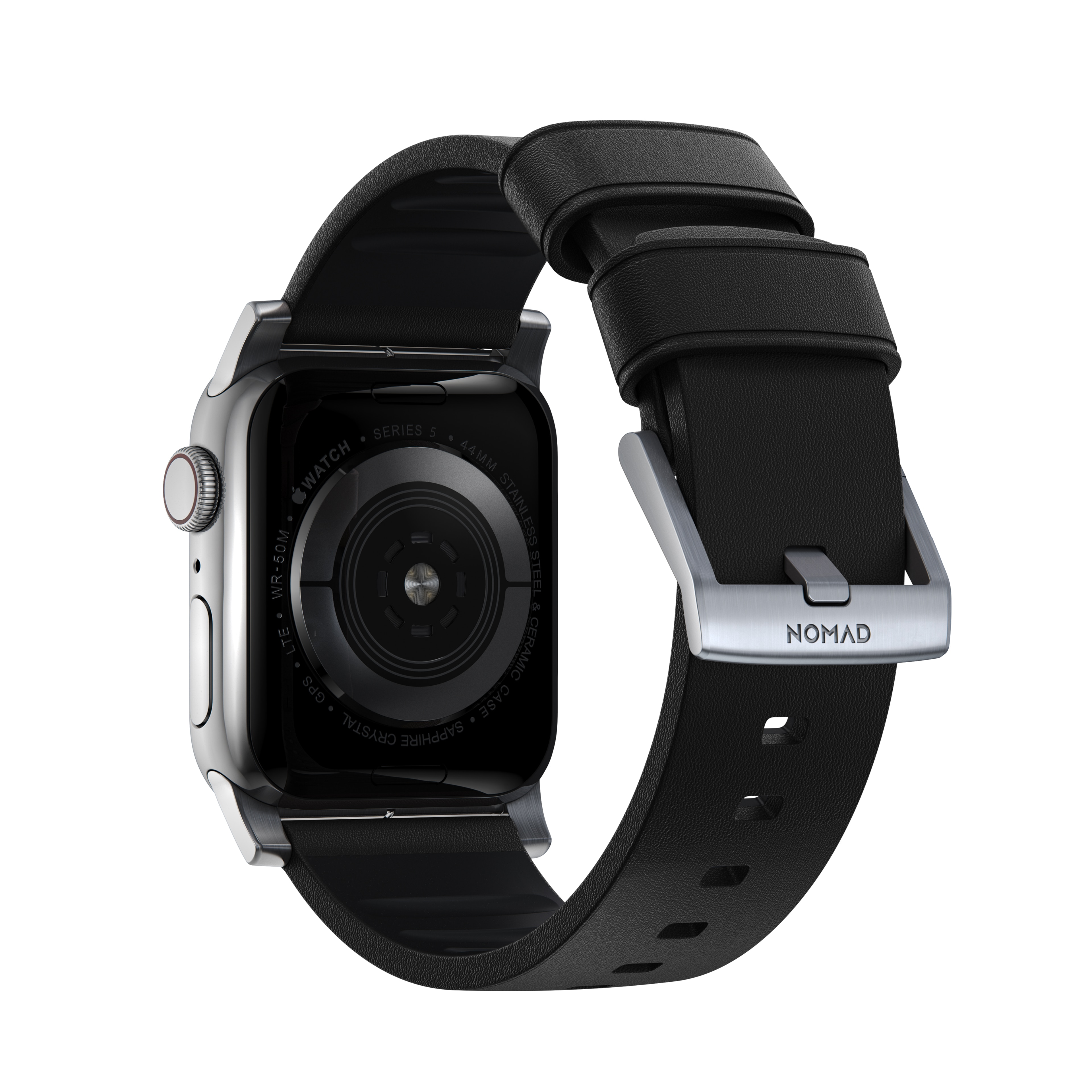 Apple Watch 45mm Series 8 Active Band Pro Black (Silver Hardware)