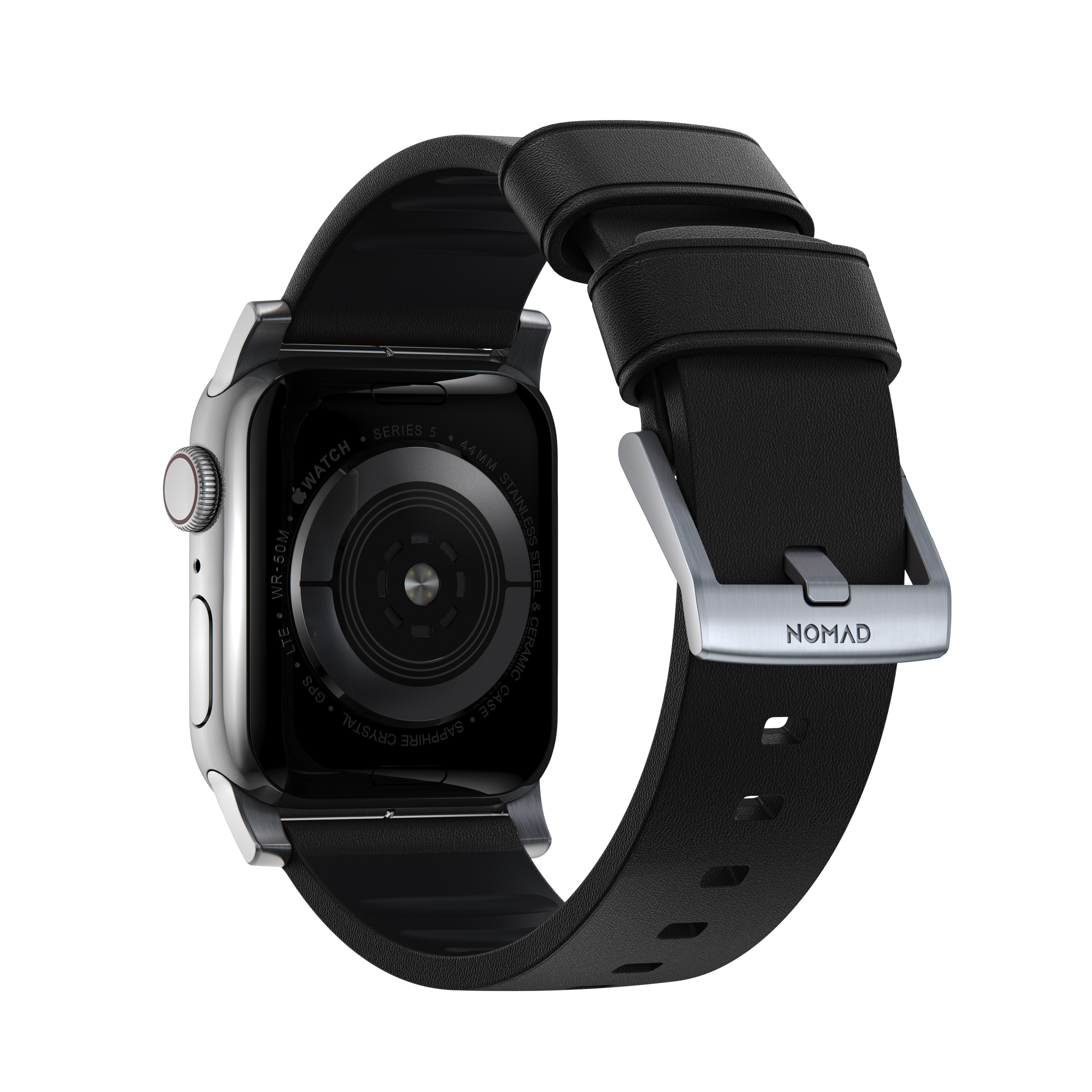 Apple Watch 45mm Series 9 Active Band Pro Black (Silver Hardware)