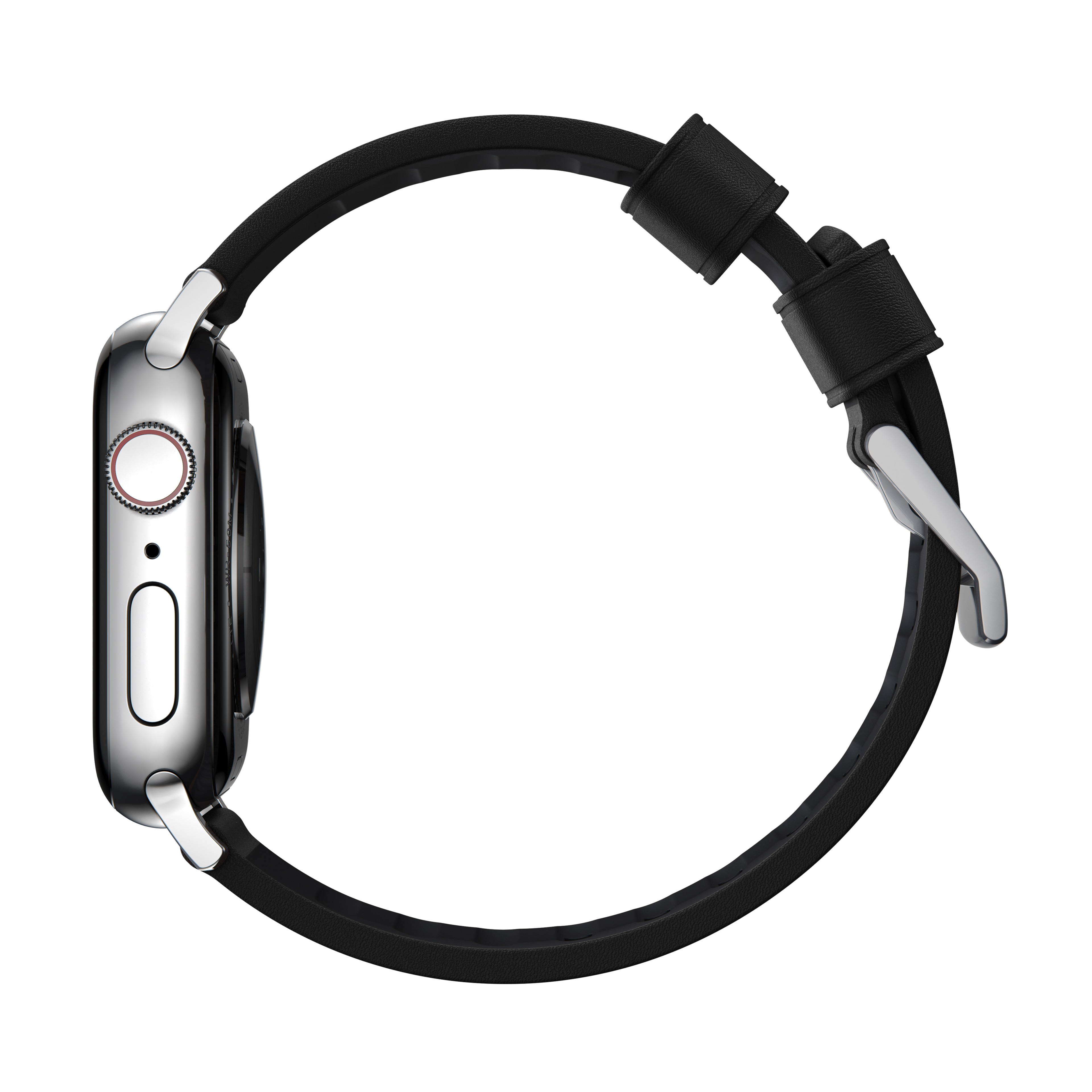 Apple Watch 45mm Series 8 Active Band Pro Black (Silver Hardware)