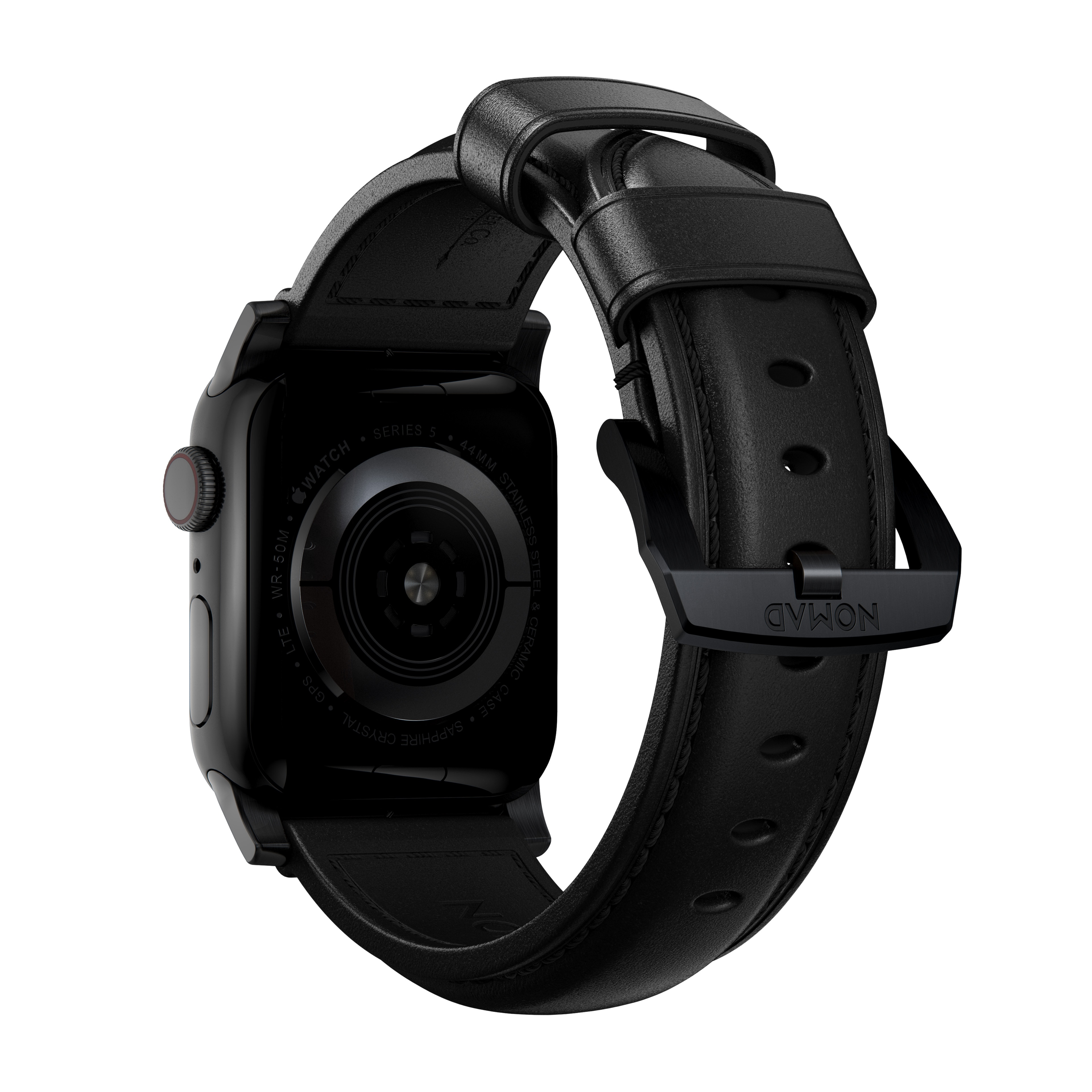 Apple Watch 38mm Traditional Band Black (Black Hardware)