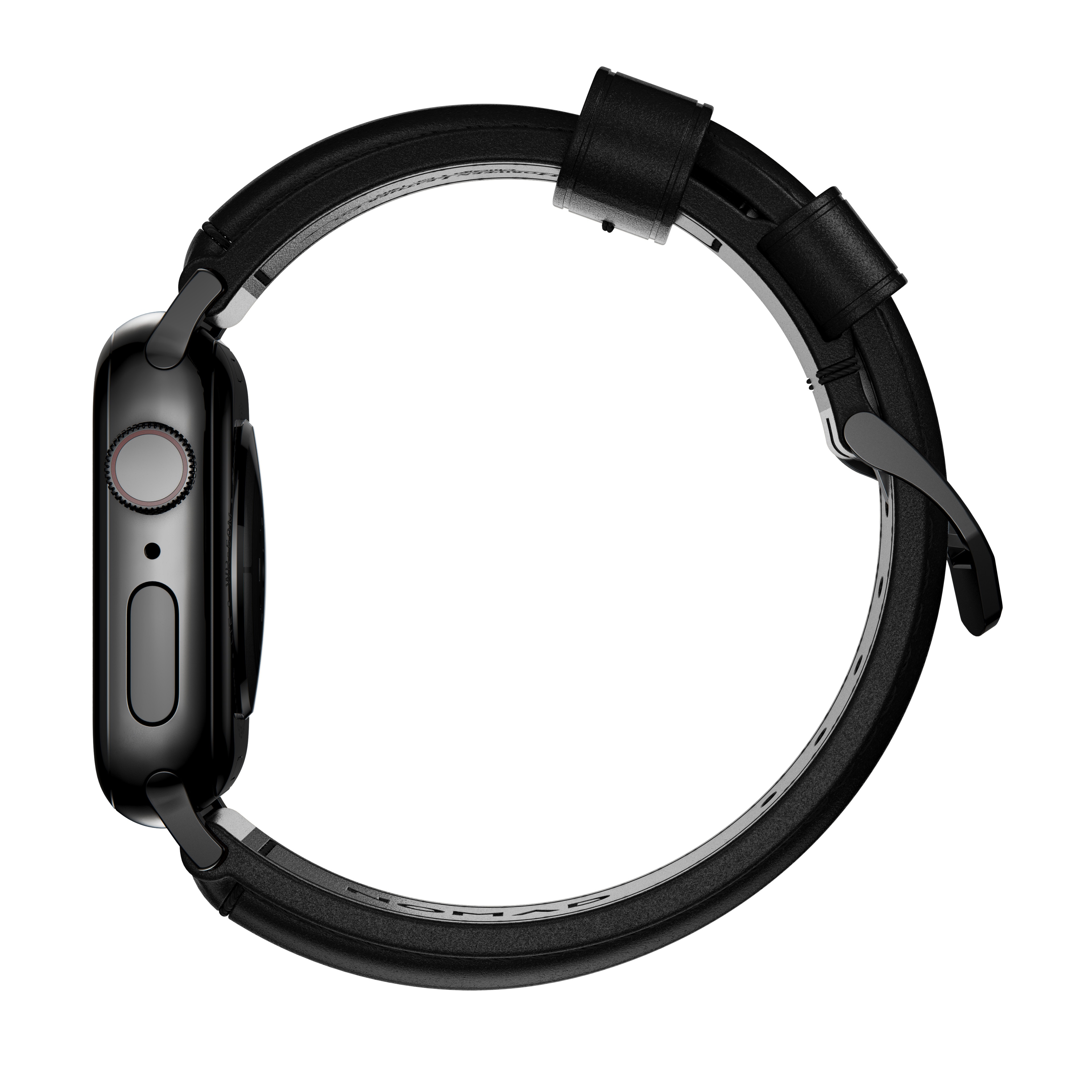 Apple Watch 38mm Traditional Band Black (Black Hardware)