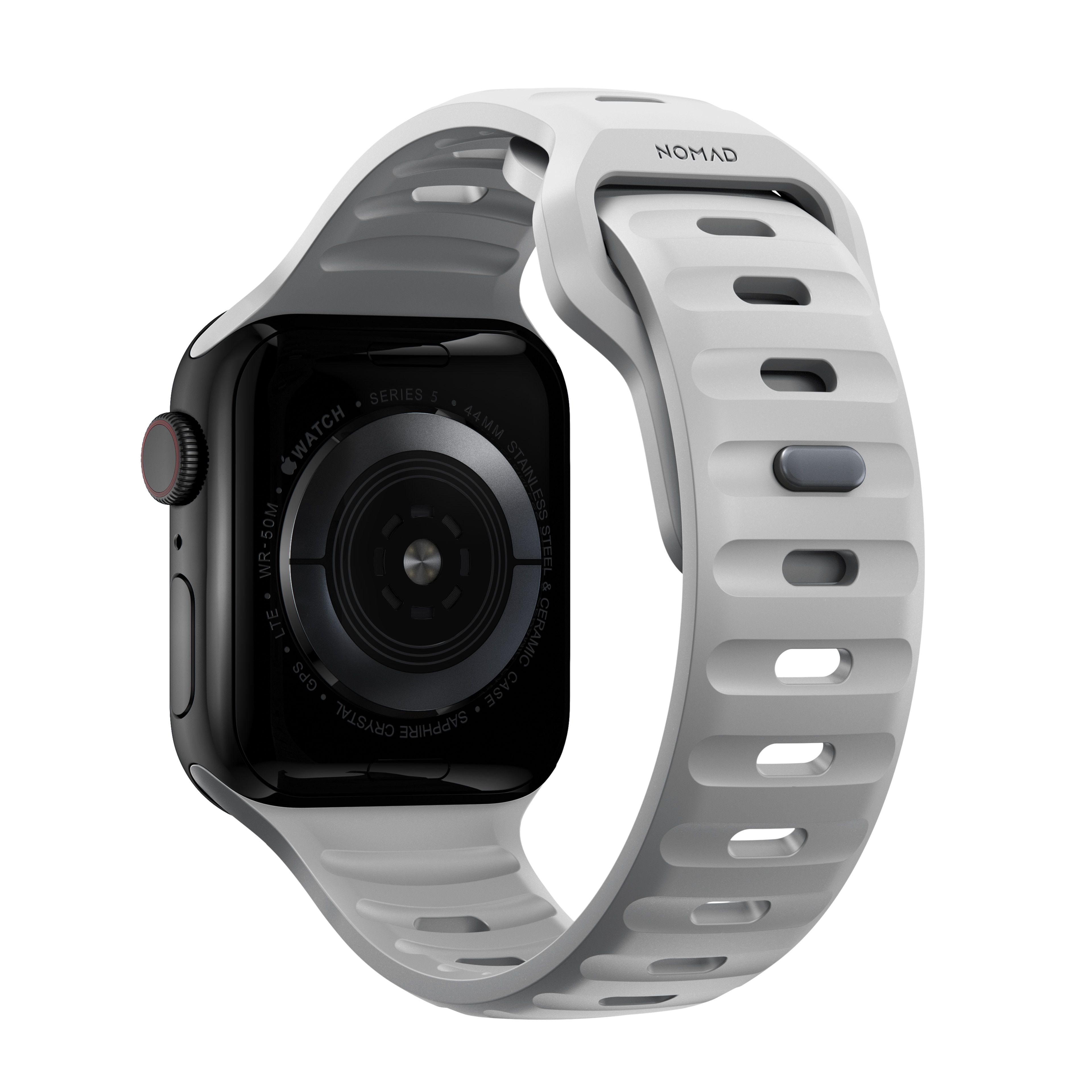 Apple Watch 44mm Sport Band Lunar Grey