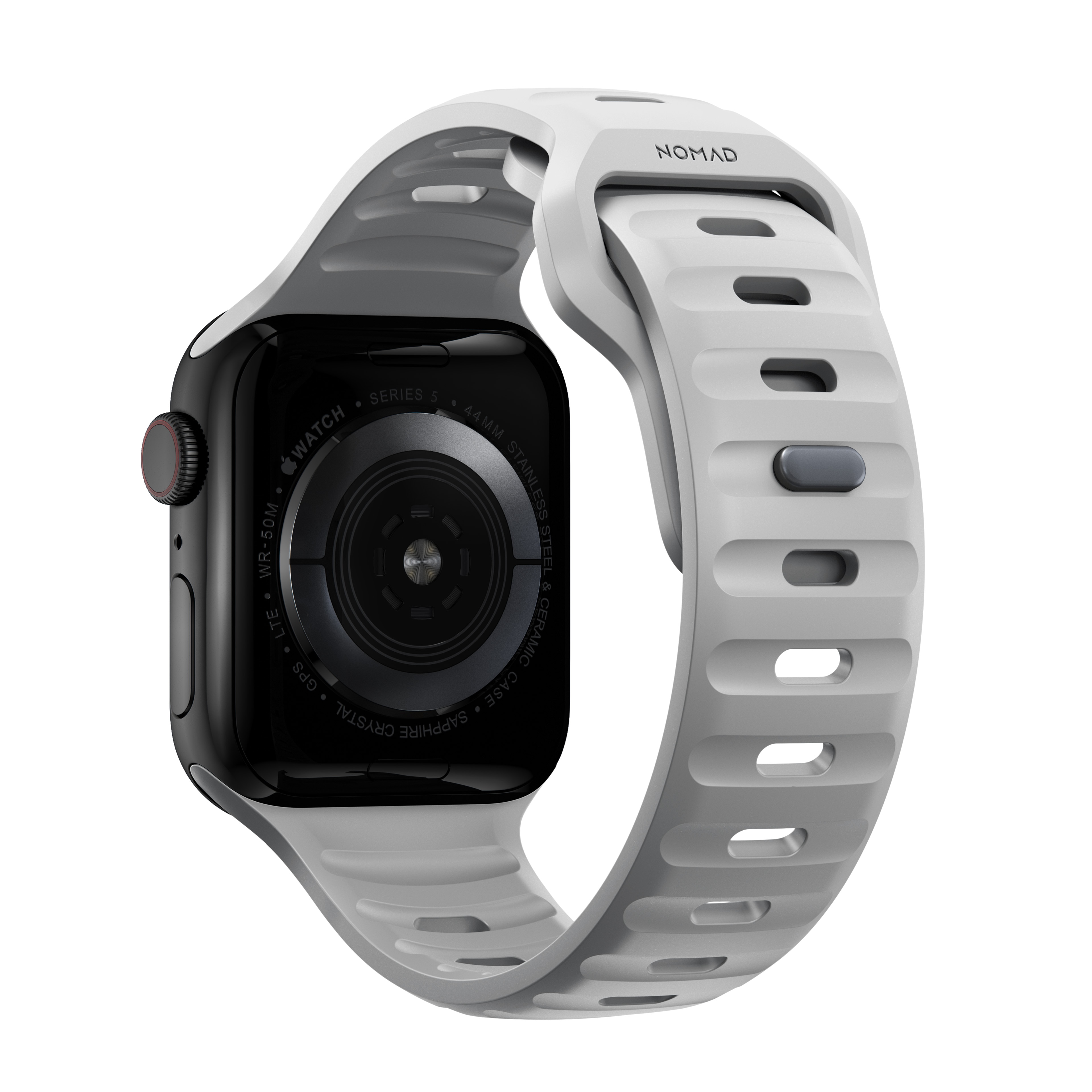 Apple Watch SE 44mm Sport Band Lunar Grey