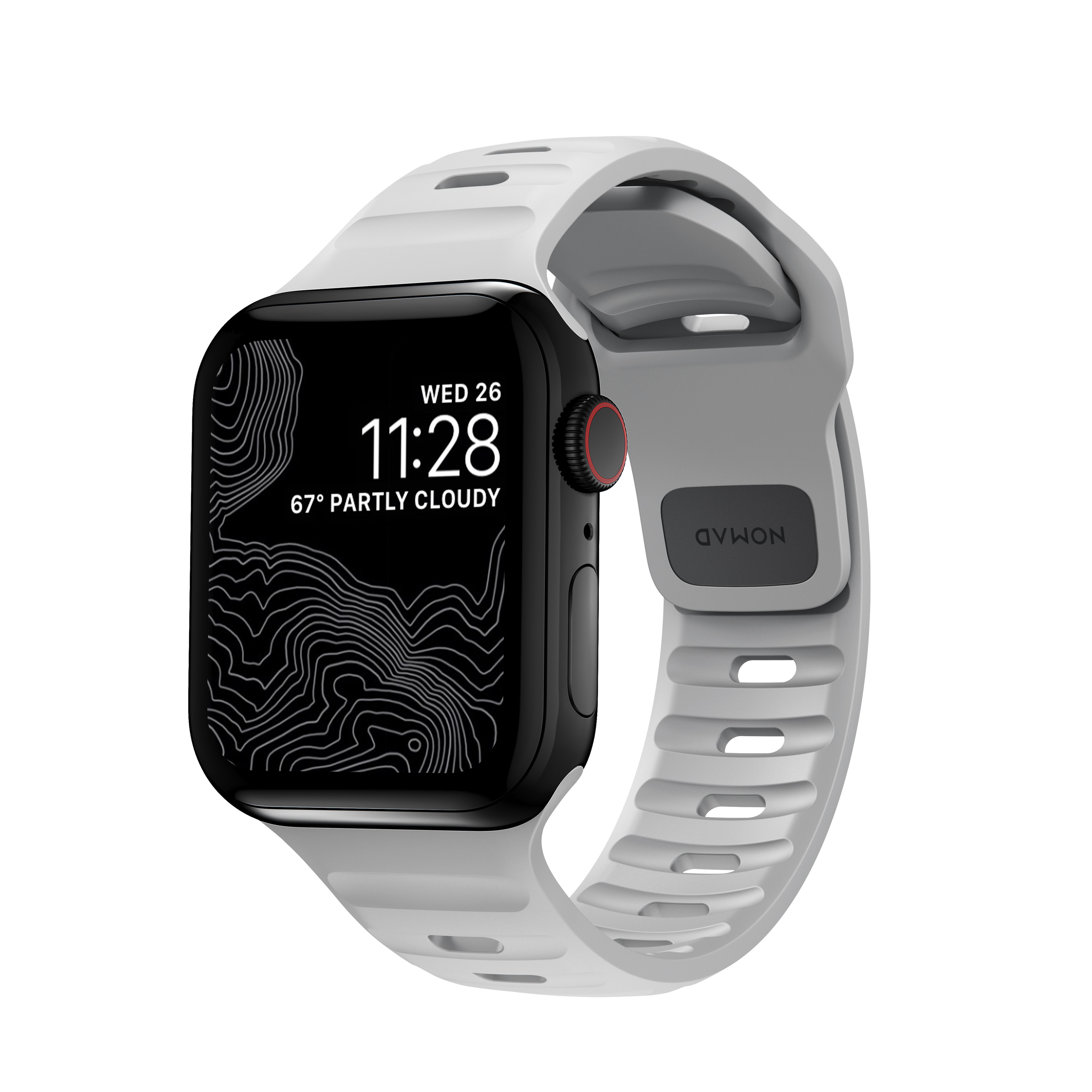 Apple Watch 38mm Sport Band Lunar Grey